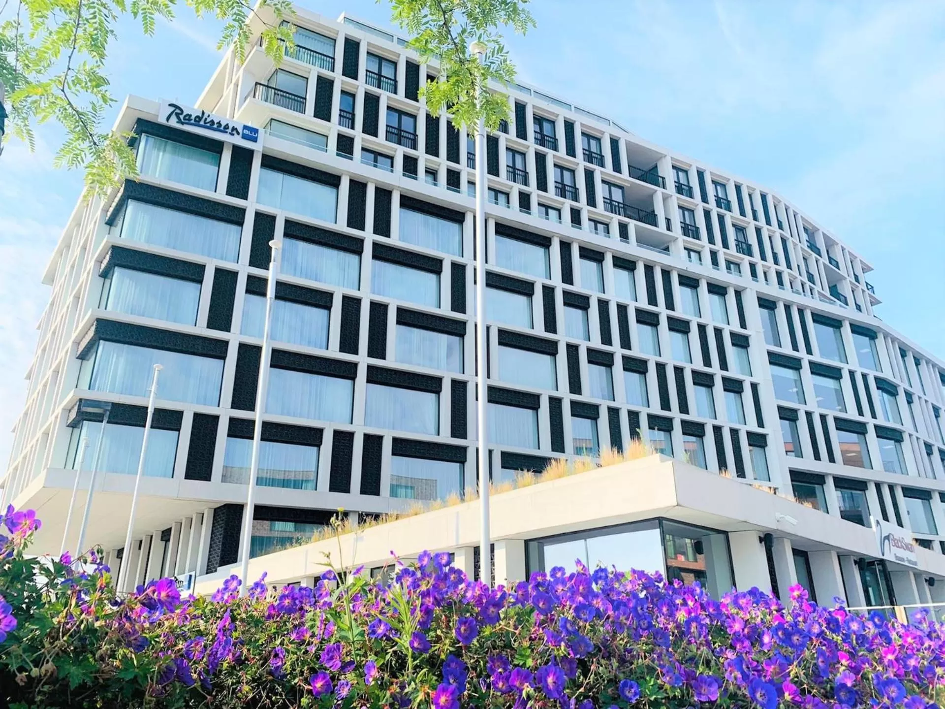 Property building in Radisson Blu Hotel, Bruges