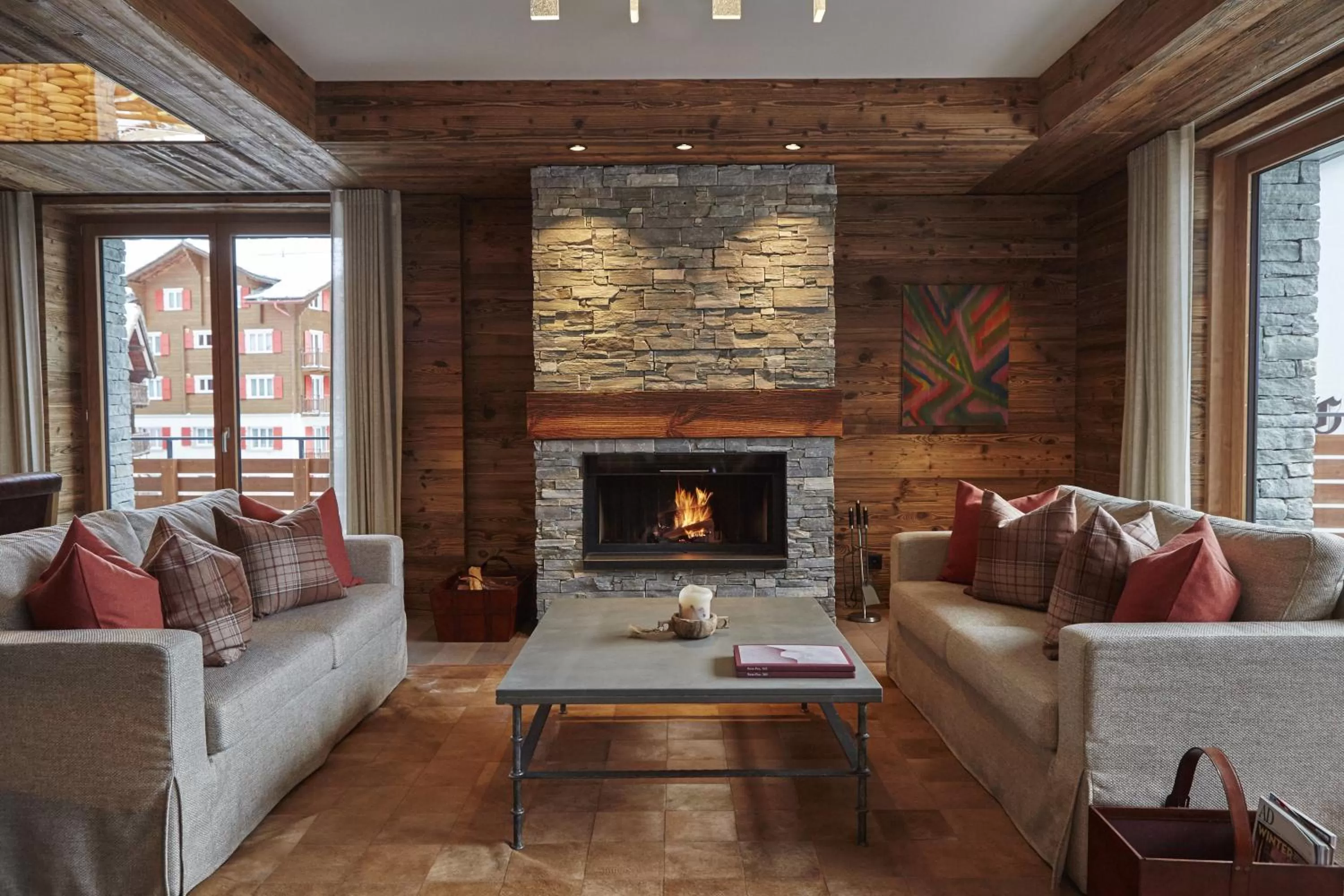 Lobby or reception in The Capra Saas-Fee