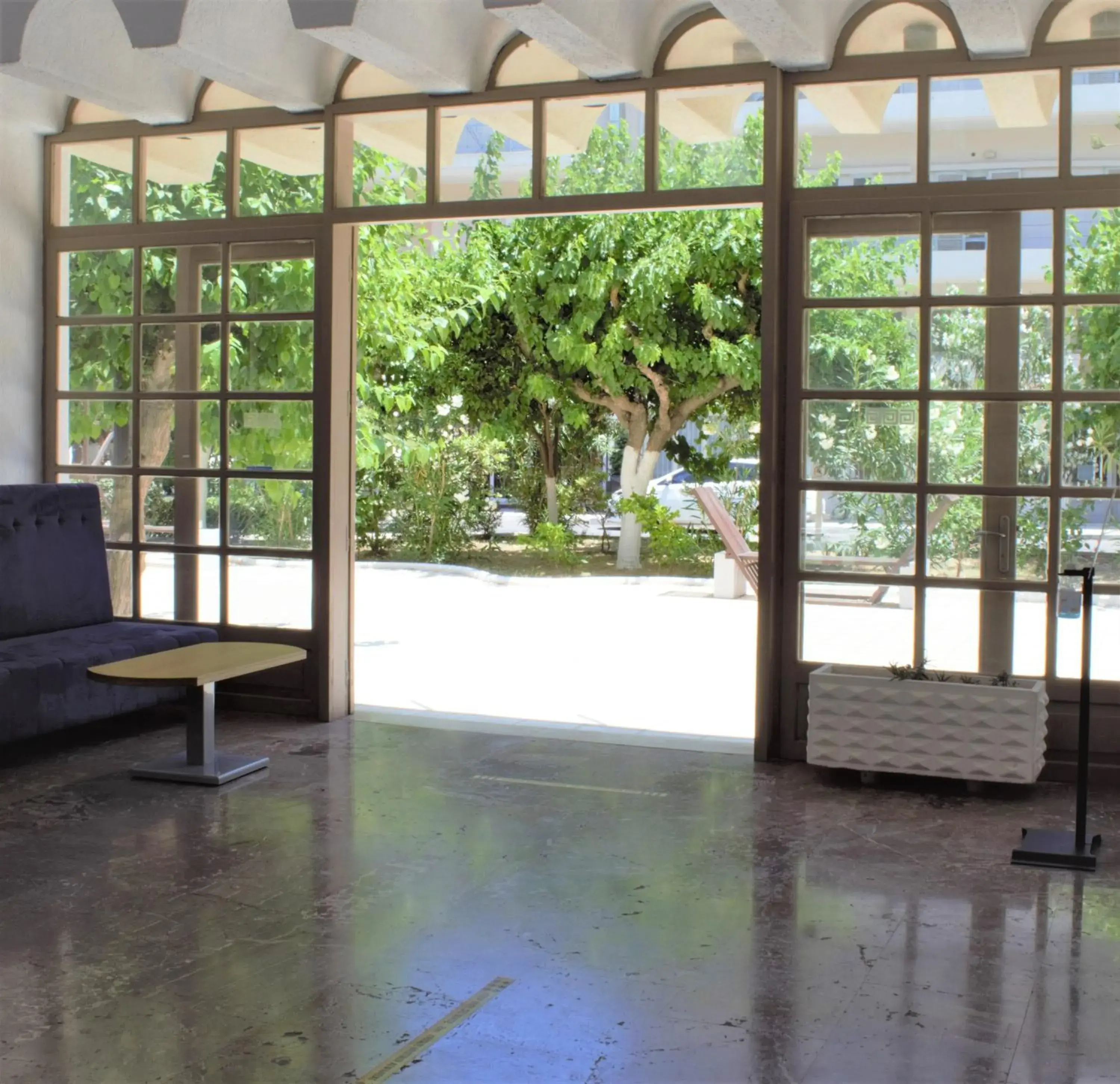 Lobby or reception, Pool View in Apollon Hotel