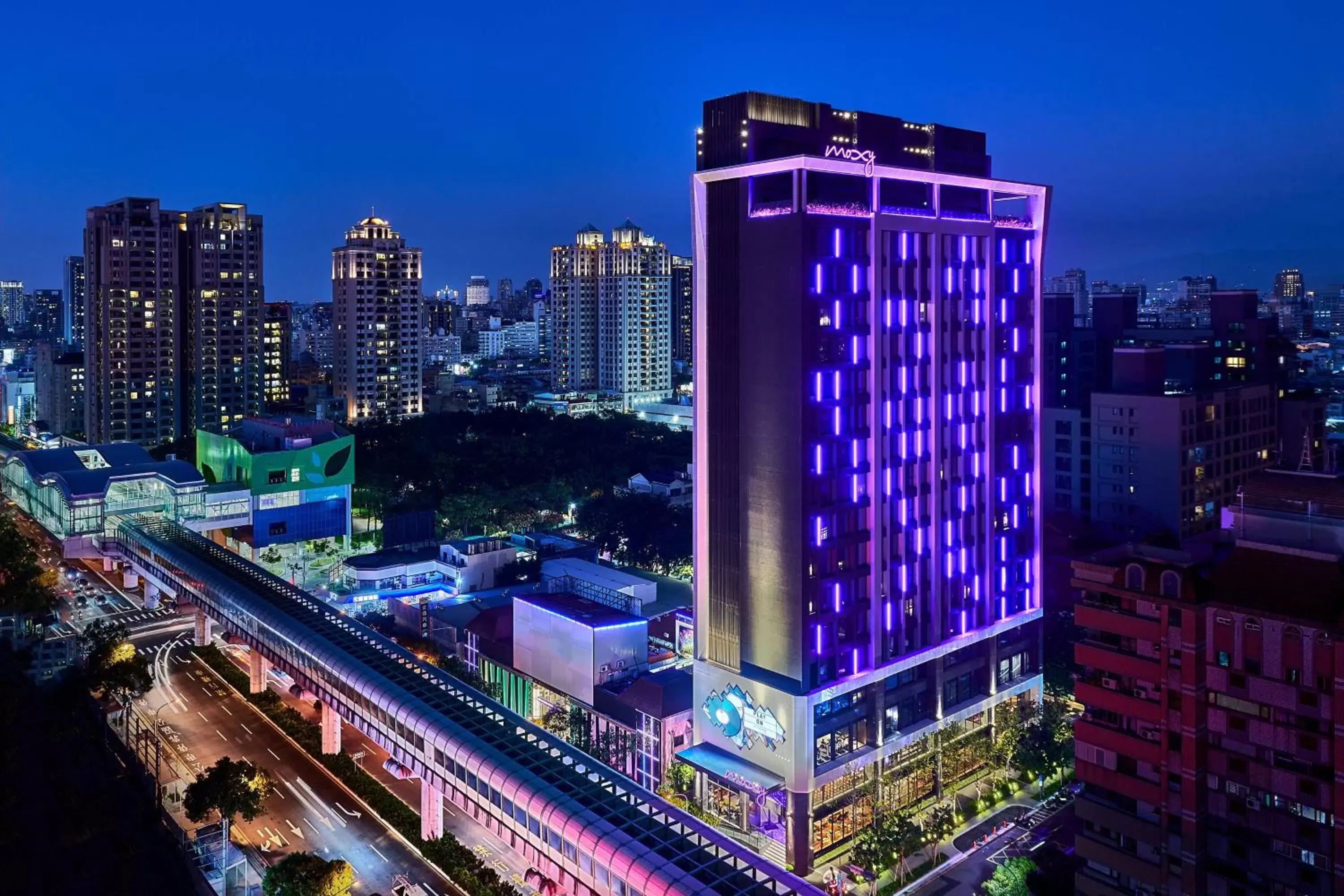 Property building in Moxy Taichung