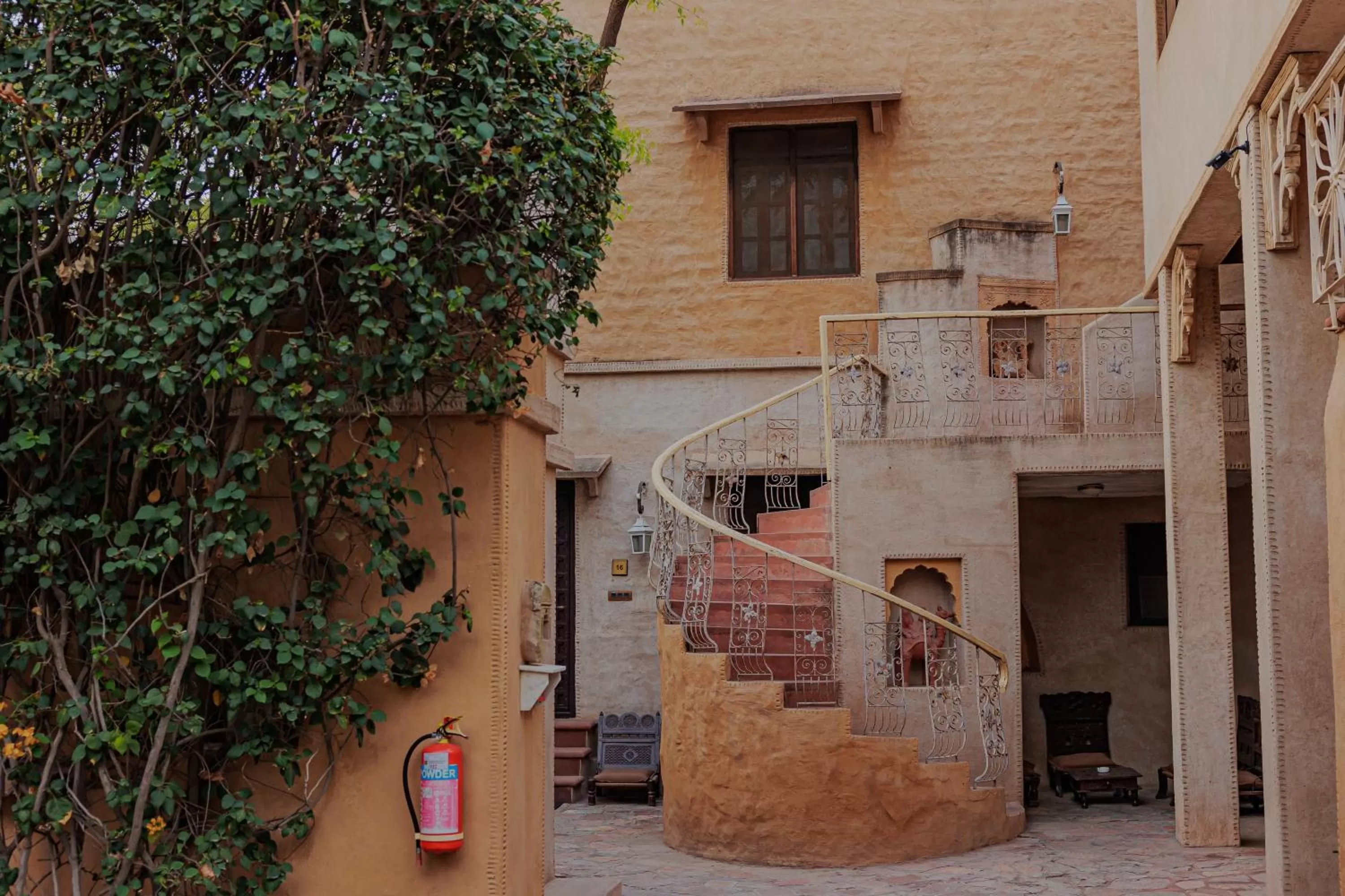 Property building in Ajit Bhawan - A Palace Resort