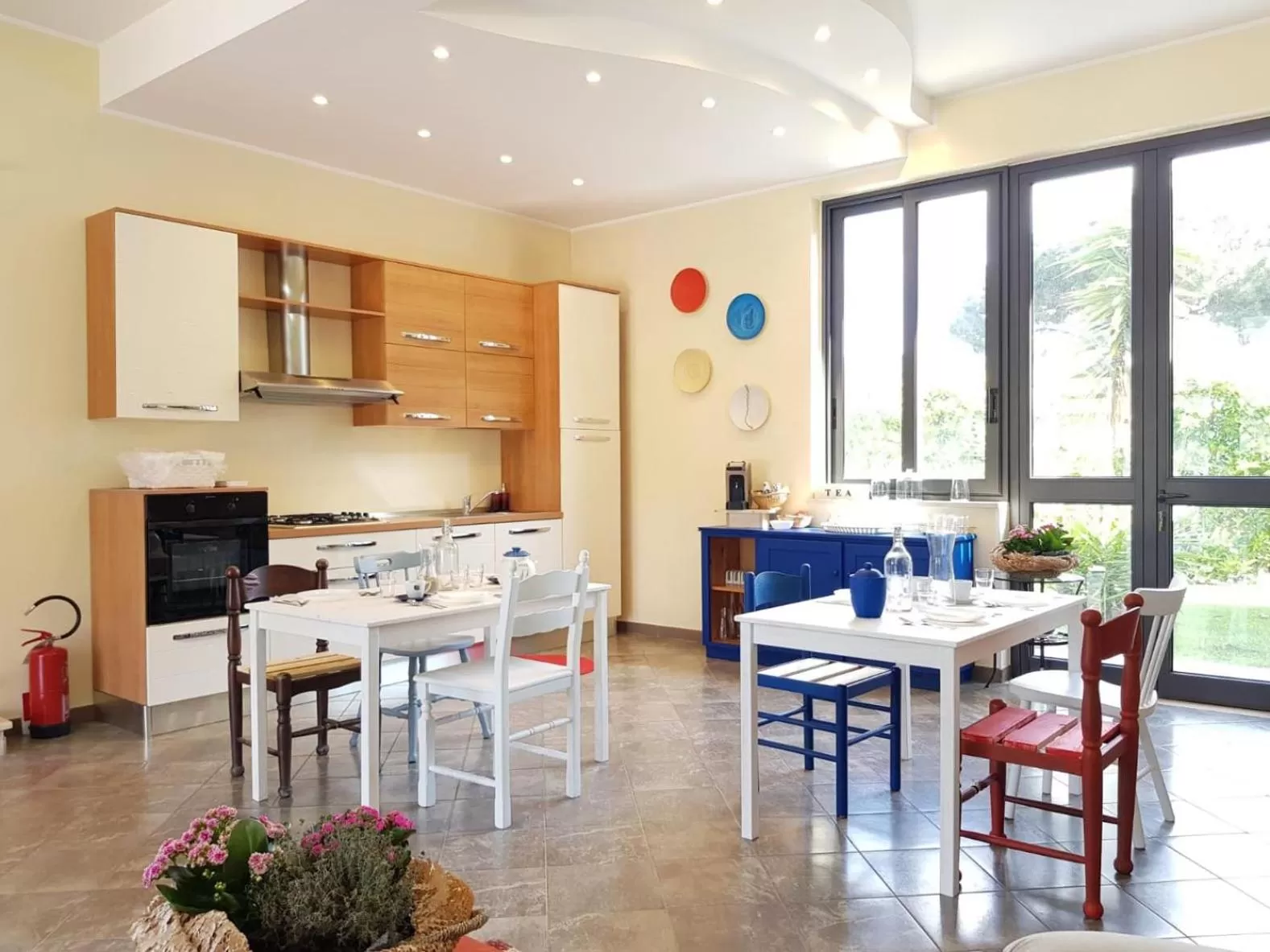 Breakfast, Dining Area in Villa del Mar - Sperlonga Vertice Rooms