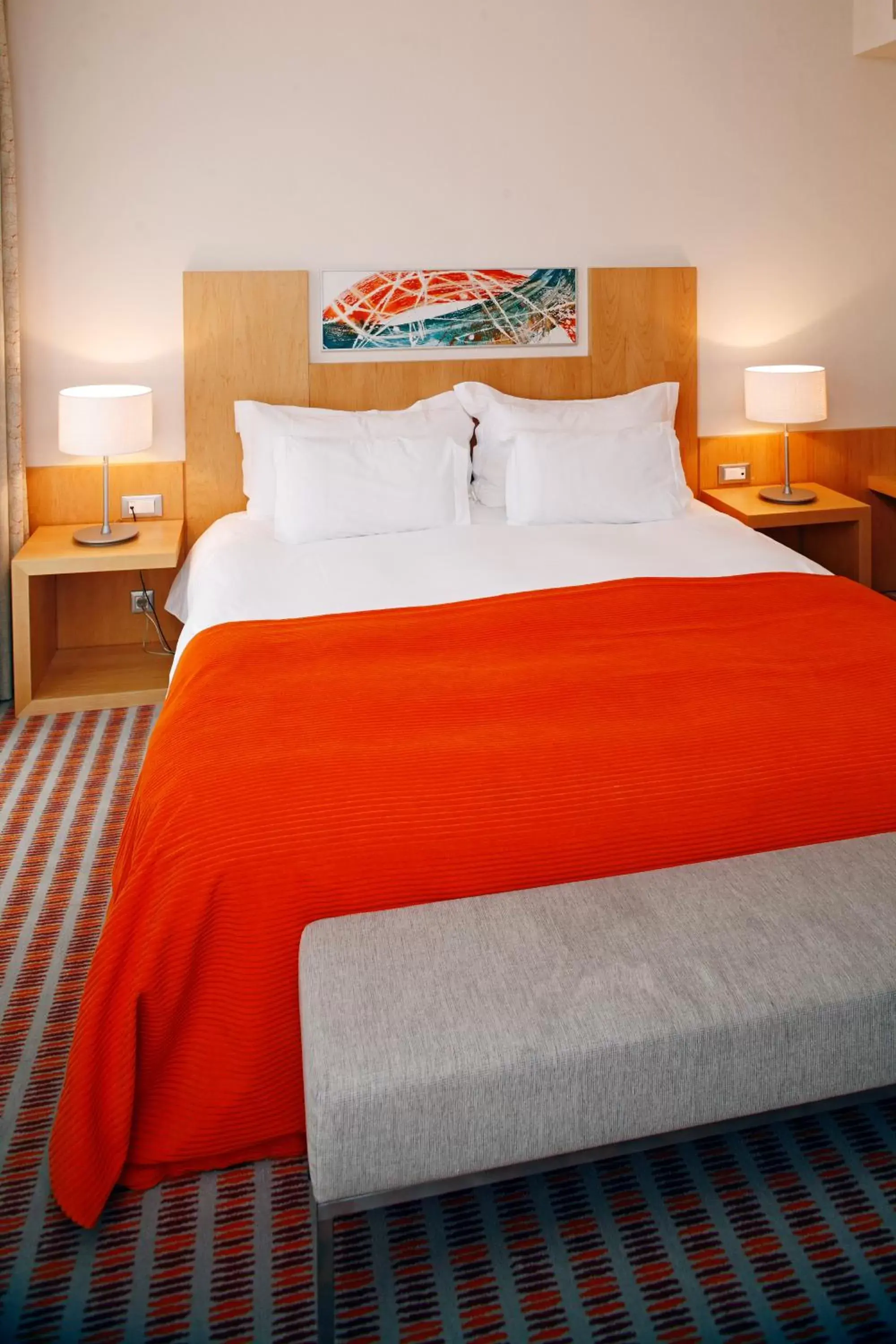 Bed, Room Photo in Hotel Praia