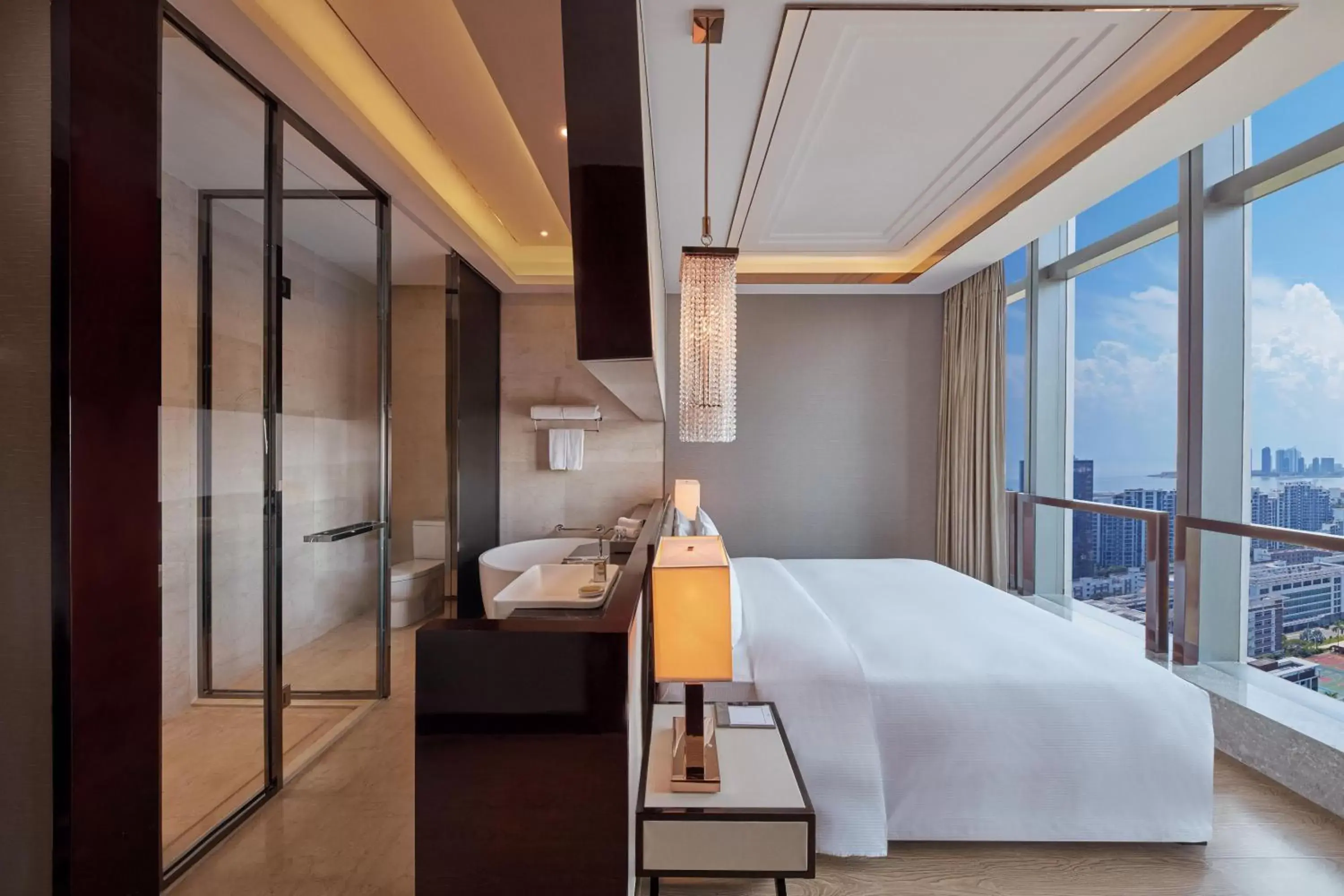 Bedroom in Hilton Haikou