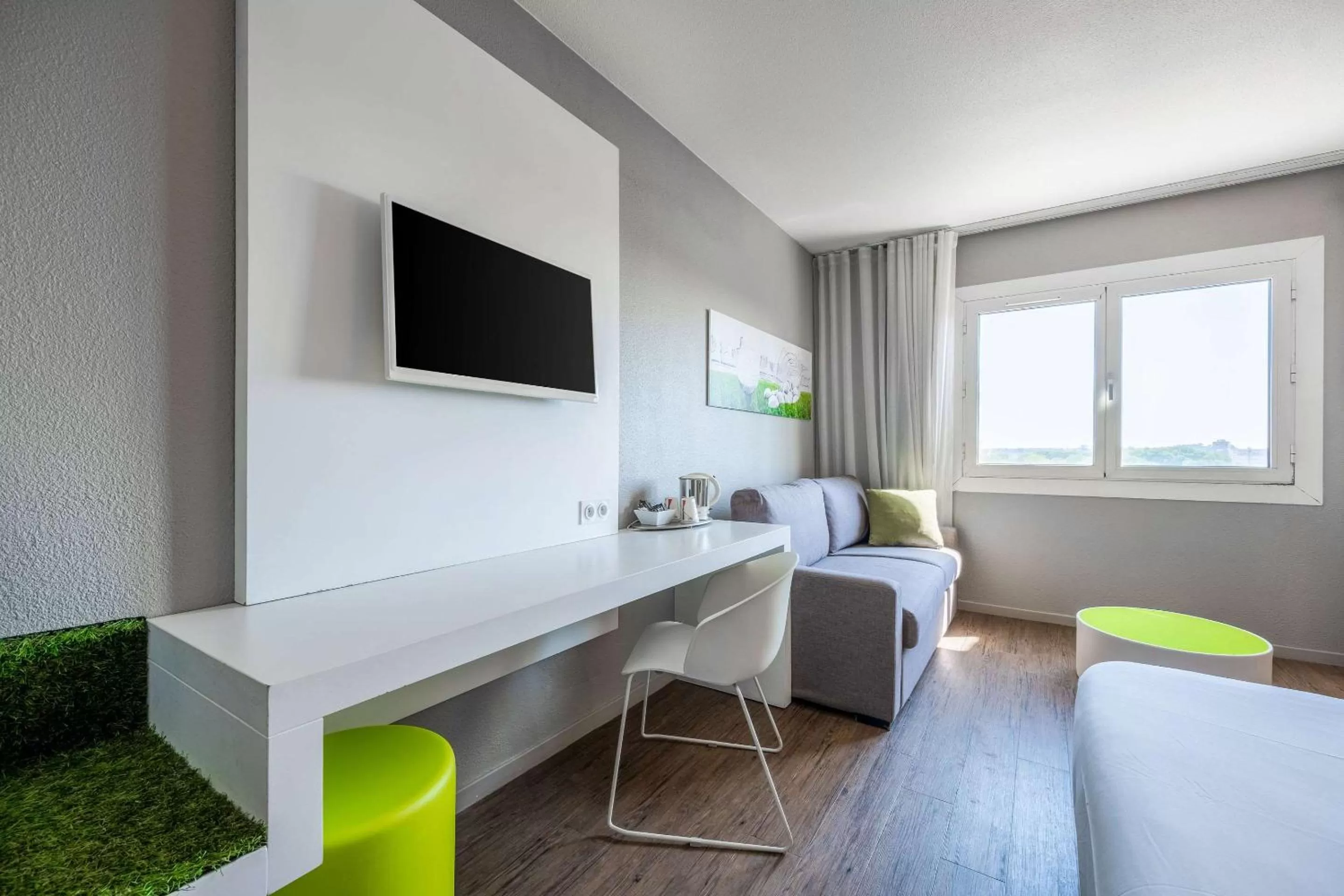 Bed in Hôtel Golf Fontcaude