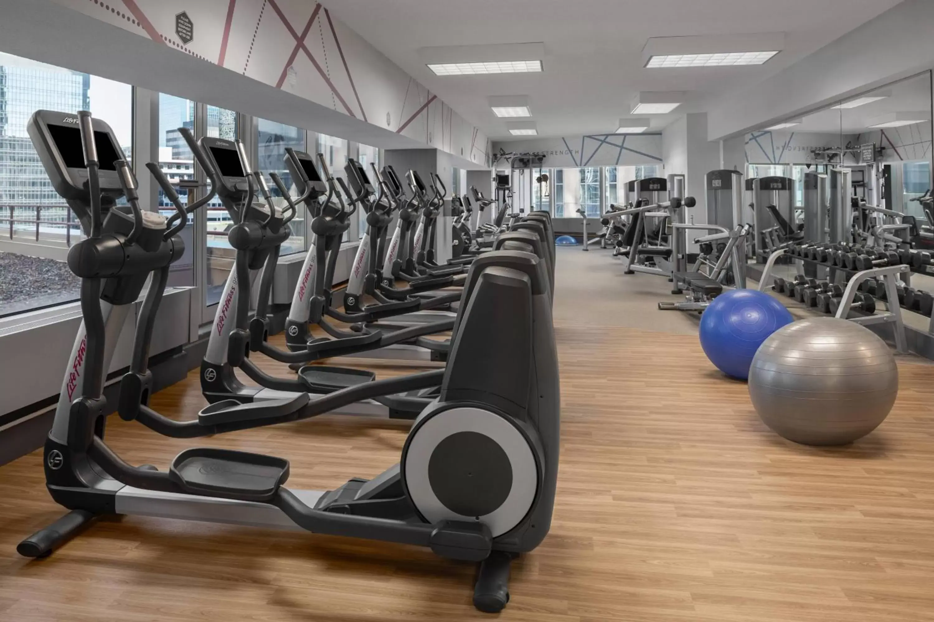 Fitness centre/facilities, Fitness Center/Facilities in Minneapolis Marriott City Center