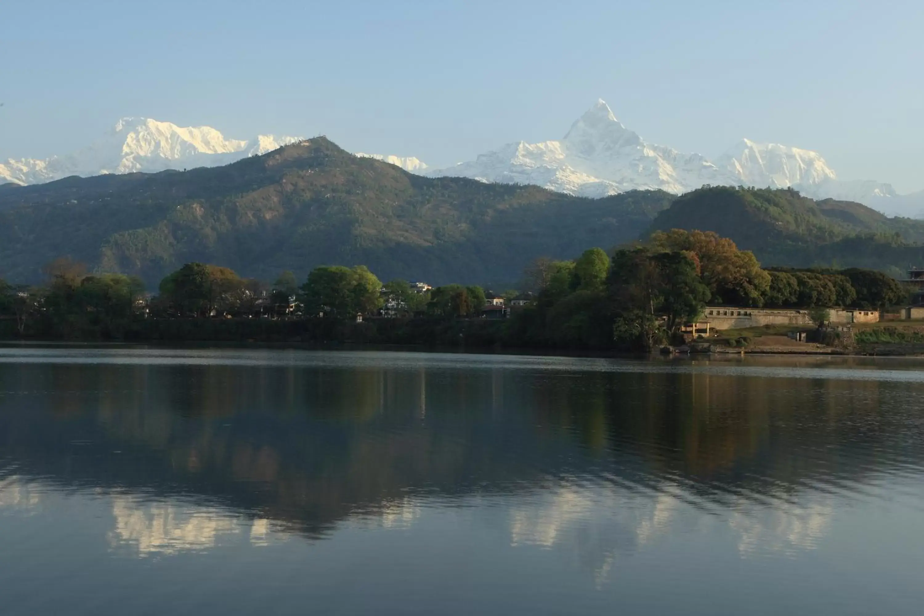 View (from property/room), Mountain View in Fish Tail Lodge