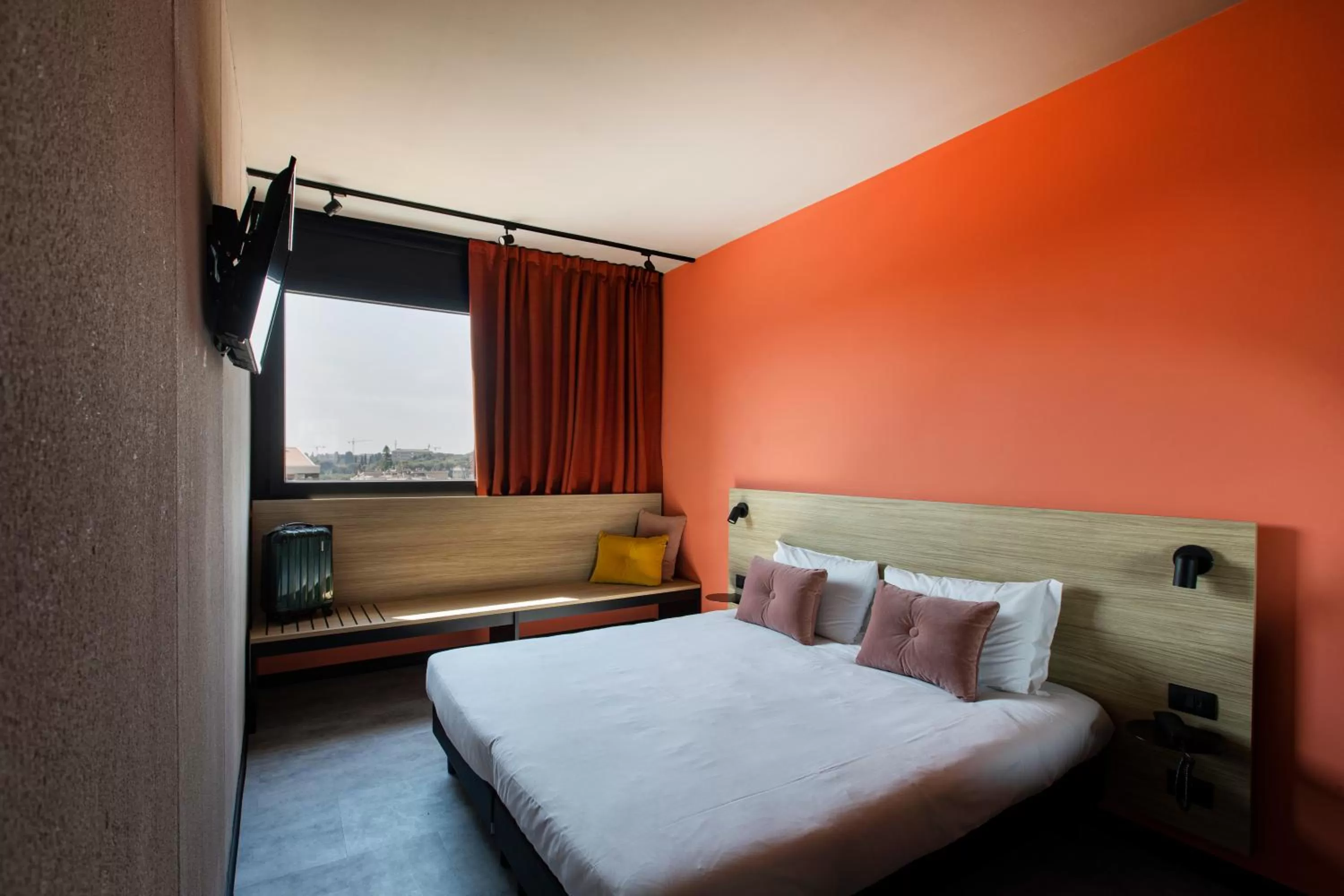 Bedroom, Bed in Ibis Styles Roma Aurelia