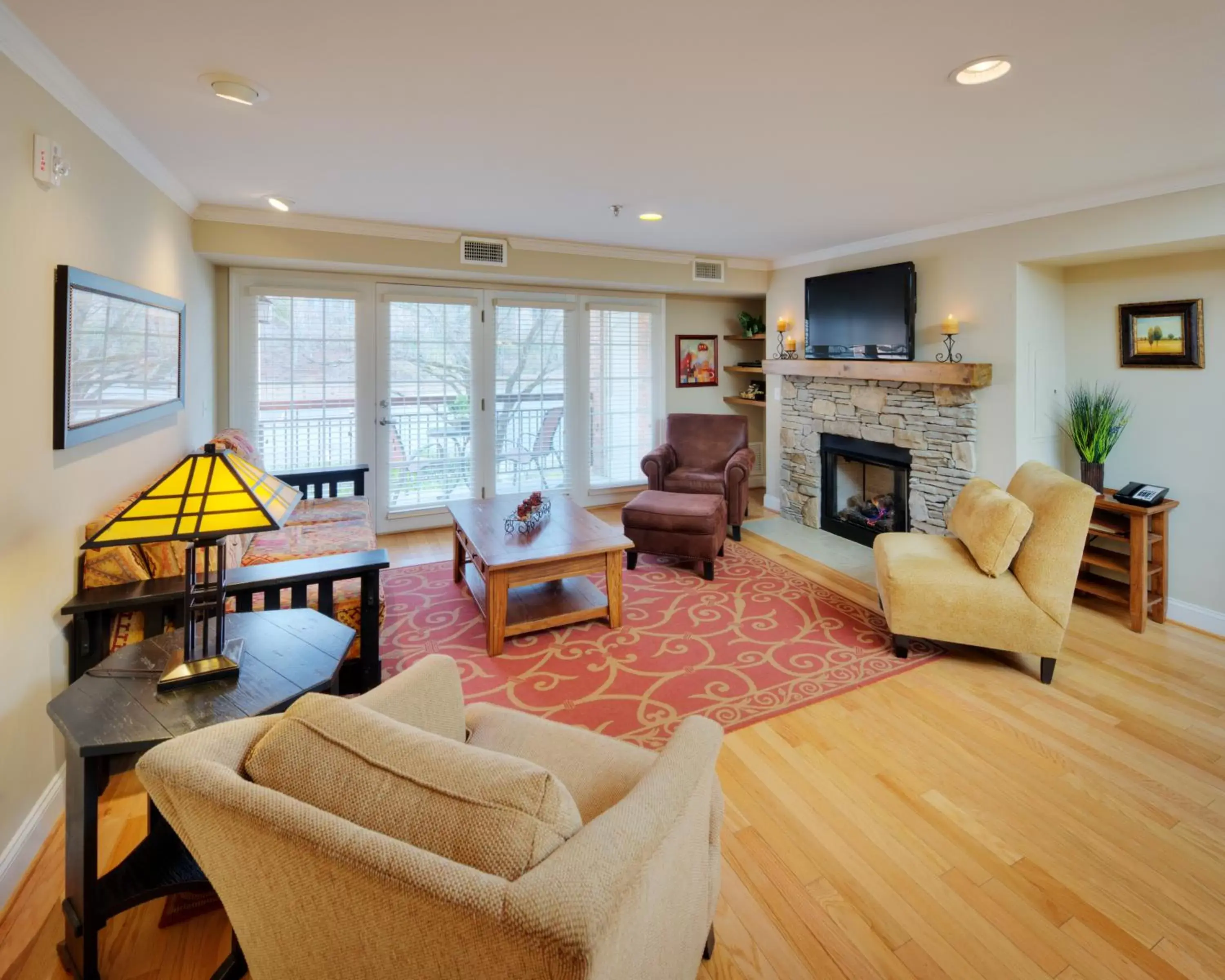 Living room, Seating Area in The Residences at Biltmore - Asheville