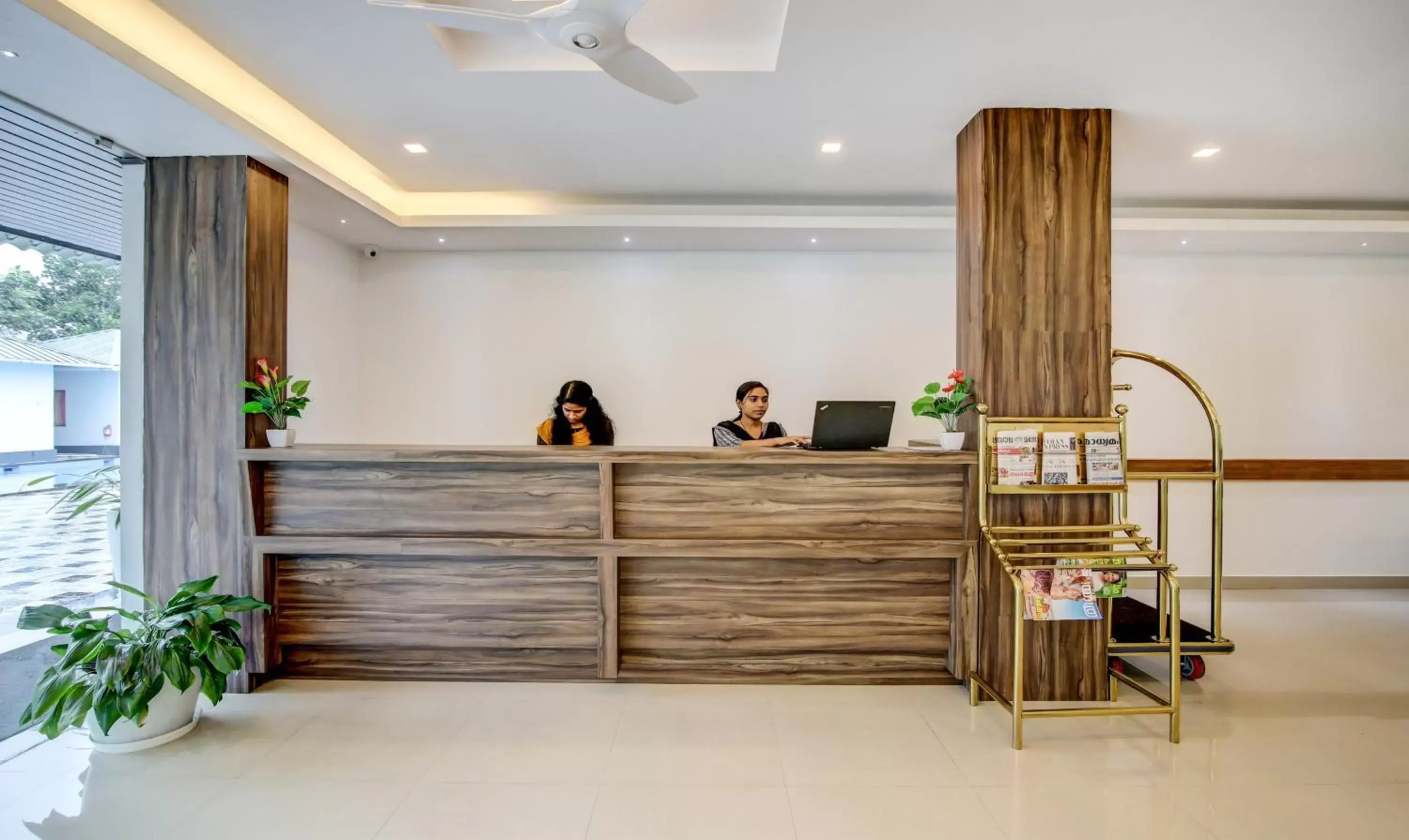 Lobby or reception in Misty Garden Resort and SPA Lobby or reception in Misty Garden Resort and SPA