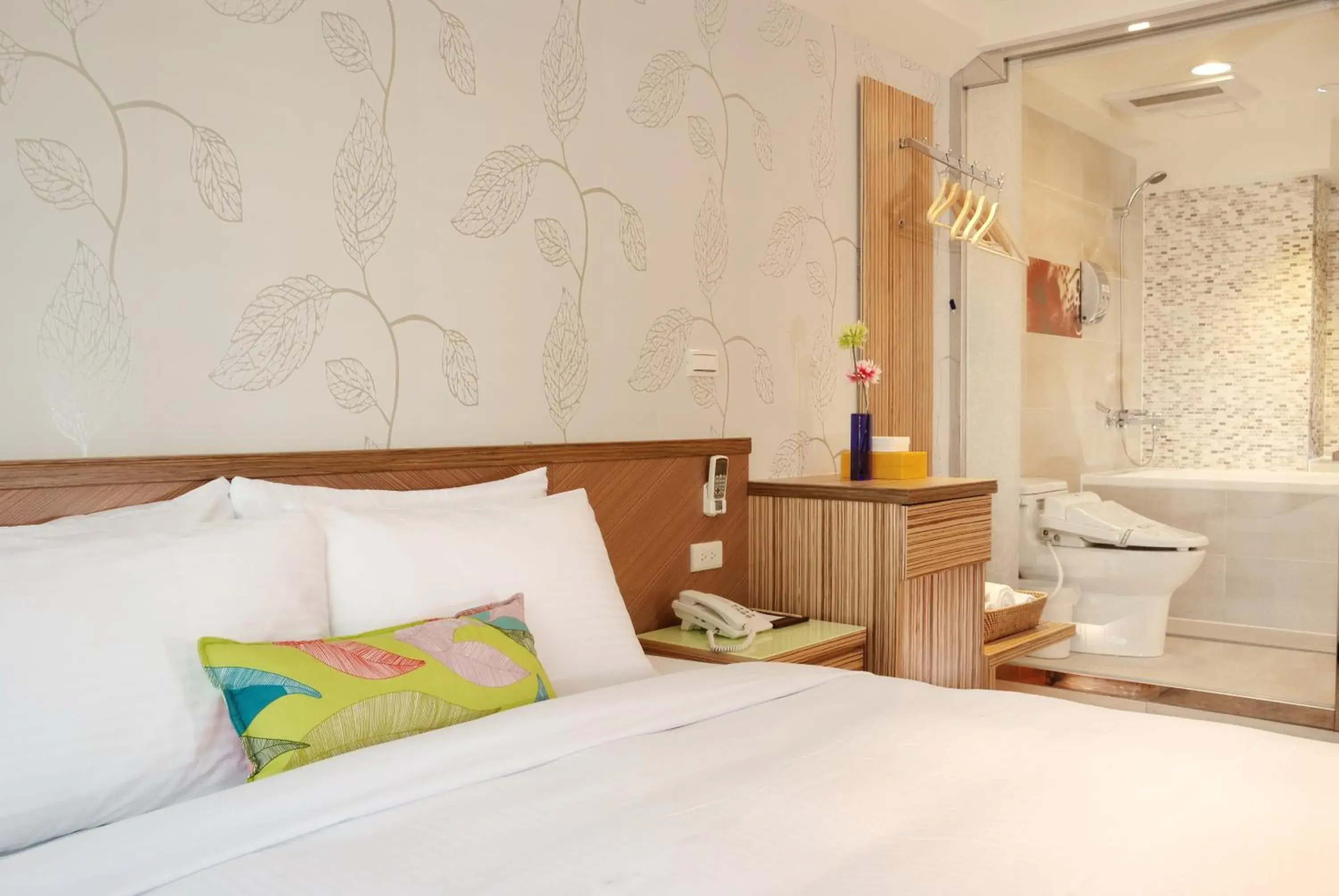 Bed in NAGAHIRO Hotel Bed in NAGAHIRO Hotel