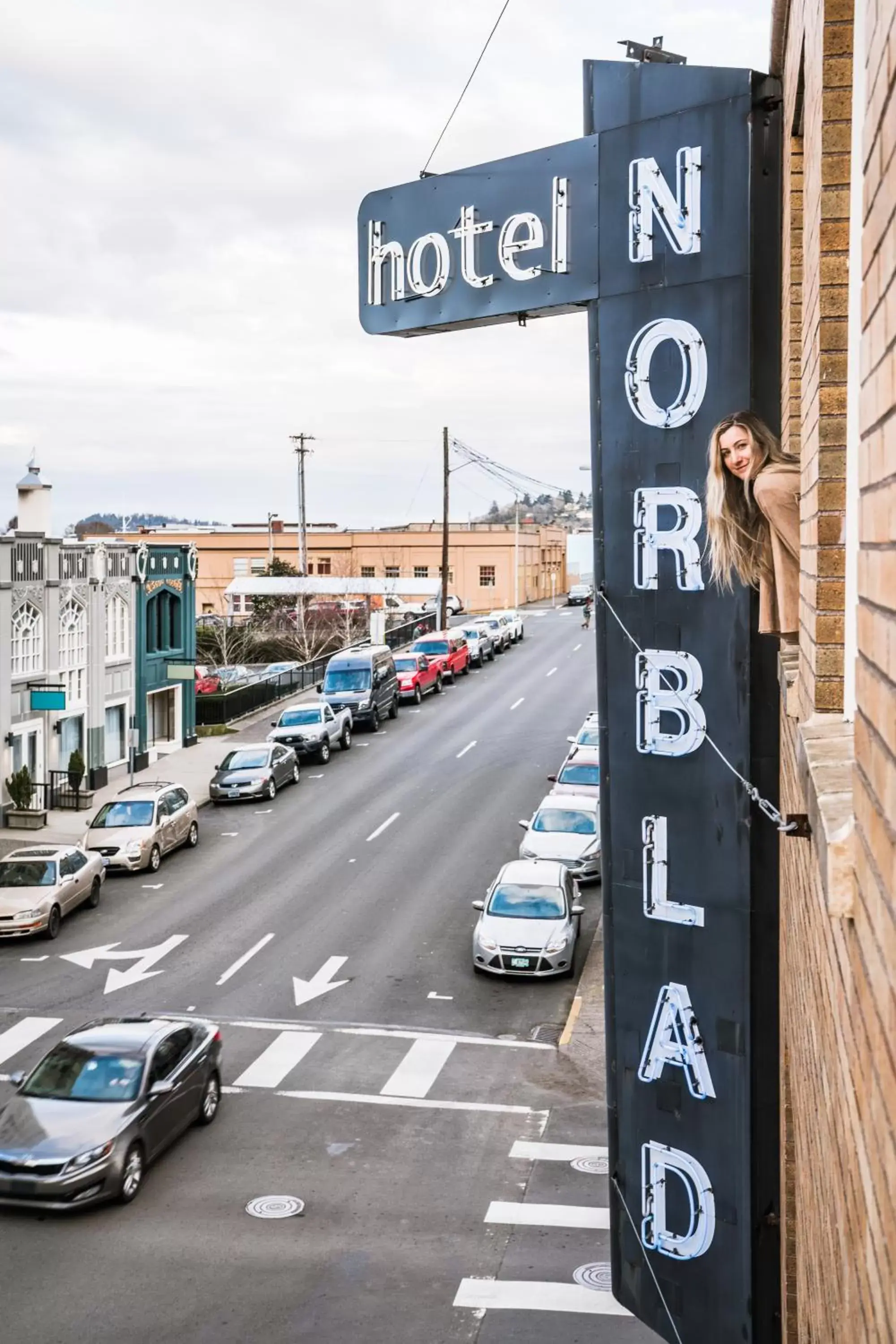 Street view in Norblad Hotel