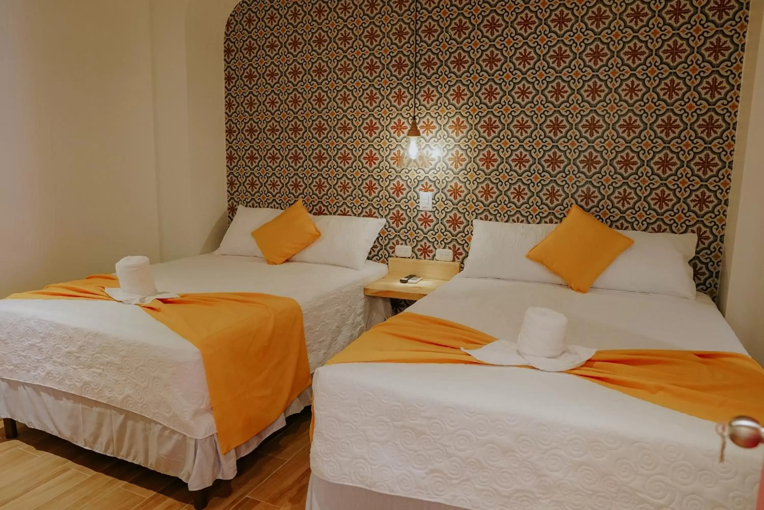 Bed in Hotel Casona de La Isla