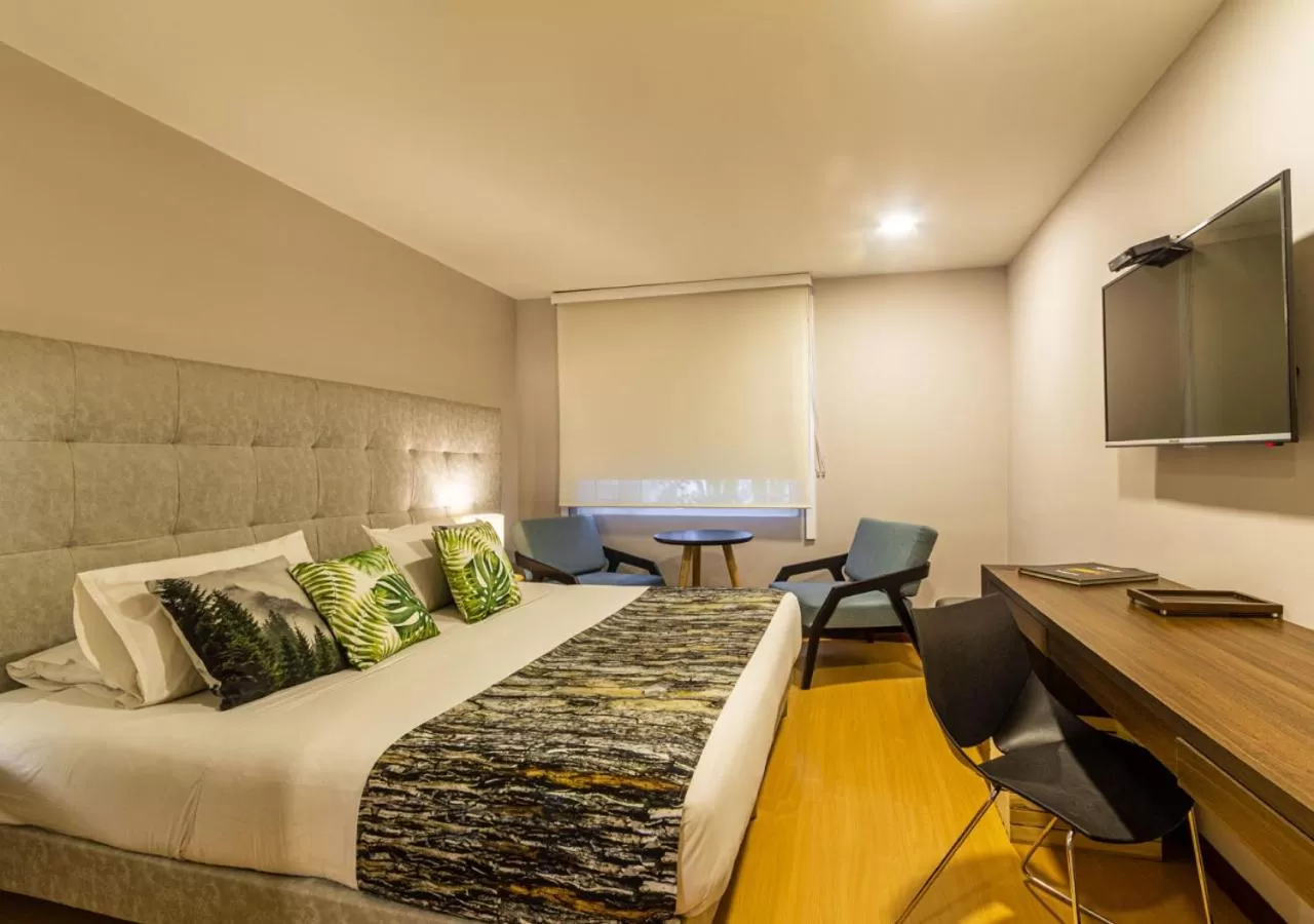 Staff, Bed in Hotel Factory Green Bogotá Occidente Calle 80