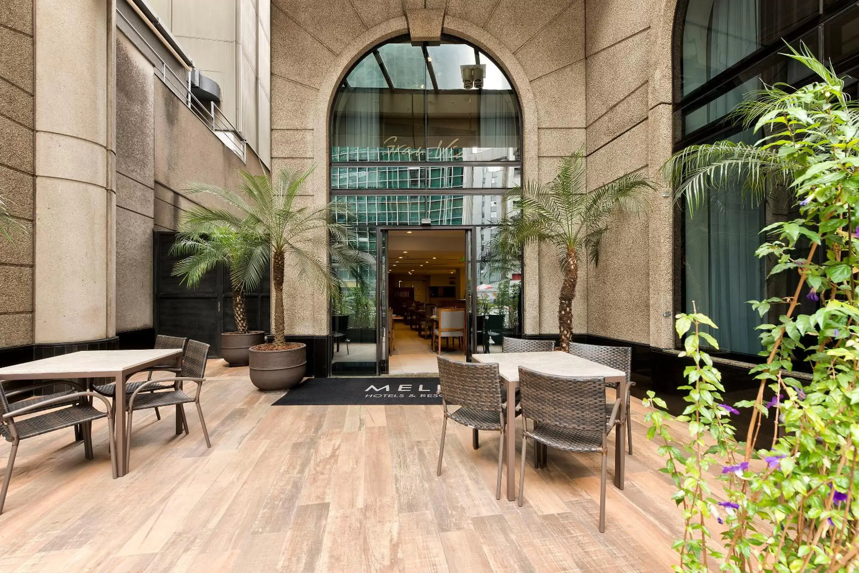 Patio in Meliá Paulista