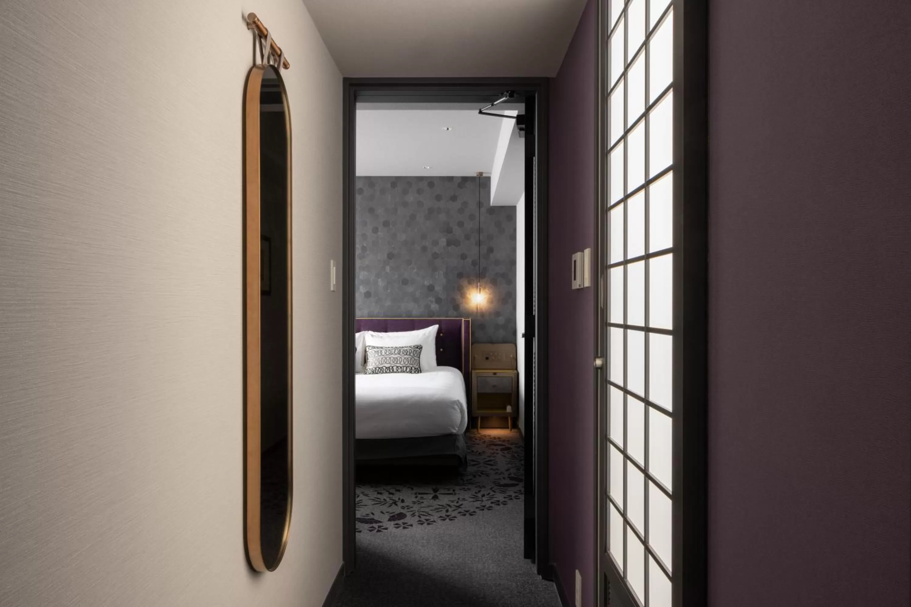Bed, Bathroom in Mercure Tokyo Ginza