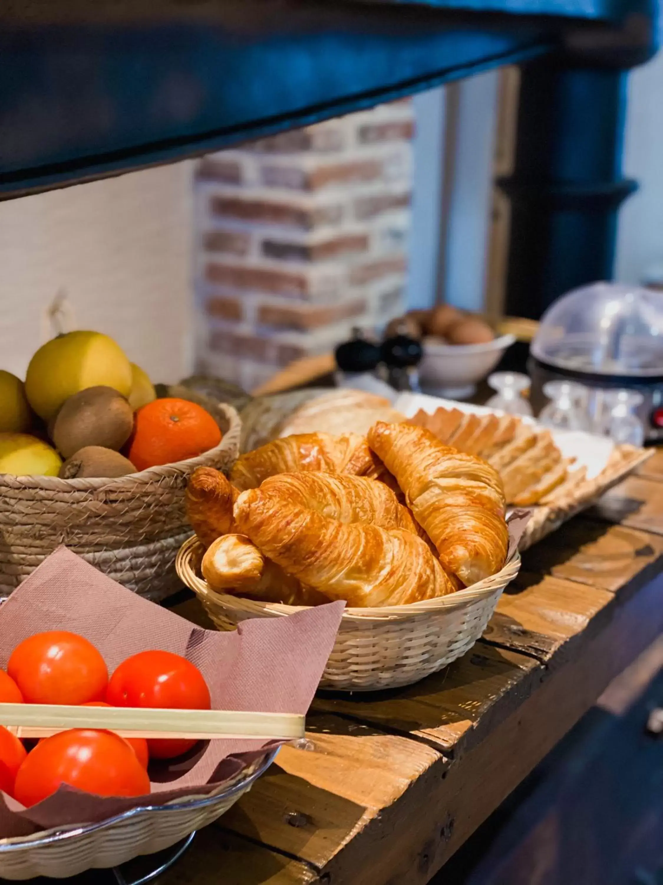 Buffet breakfast, Food in Domaine De La Tannerie