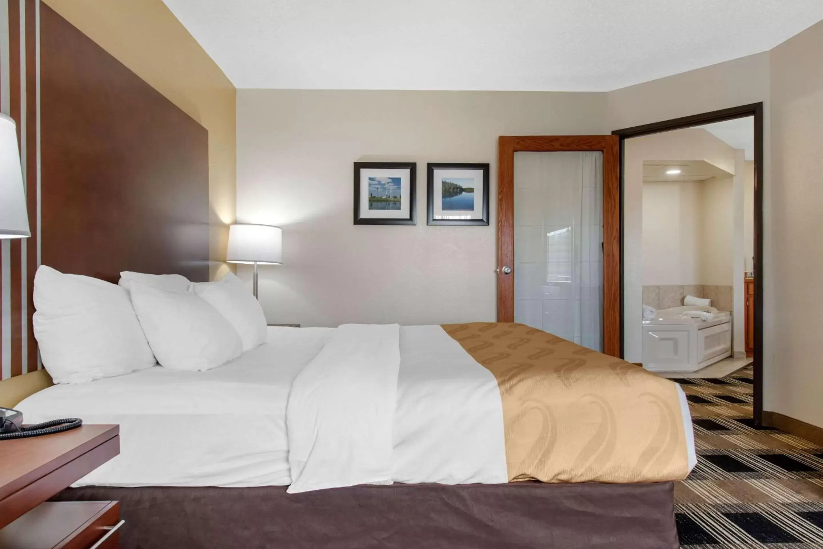 Bedroom, Bed in Quality Inn near Medical Center