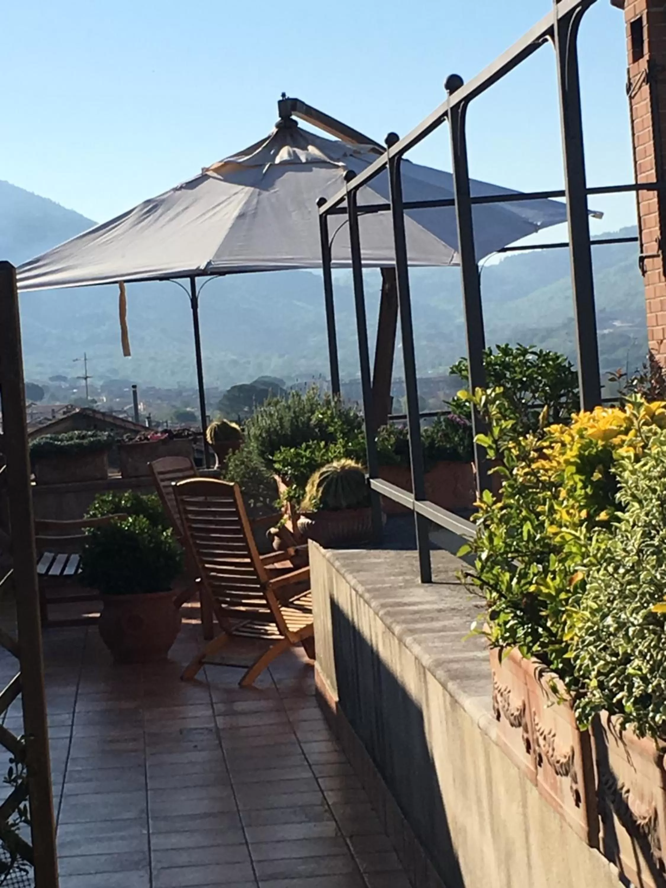 Balcony/Terrace in B&B MontAlbano