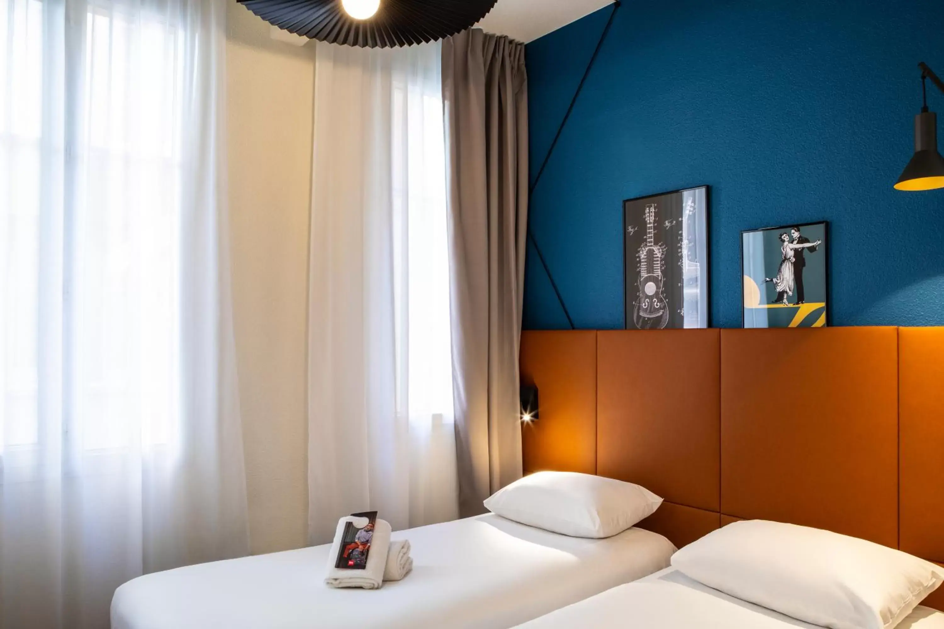 Bedroom, Bed in ibis Paris Ornano Montmartre Nord 18ème