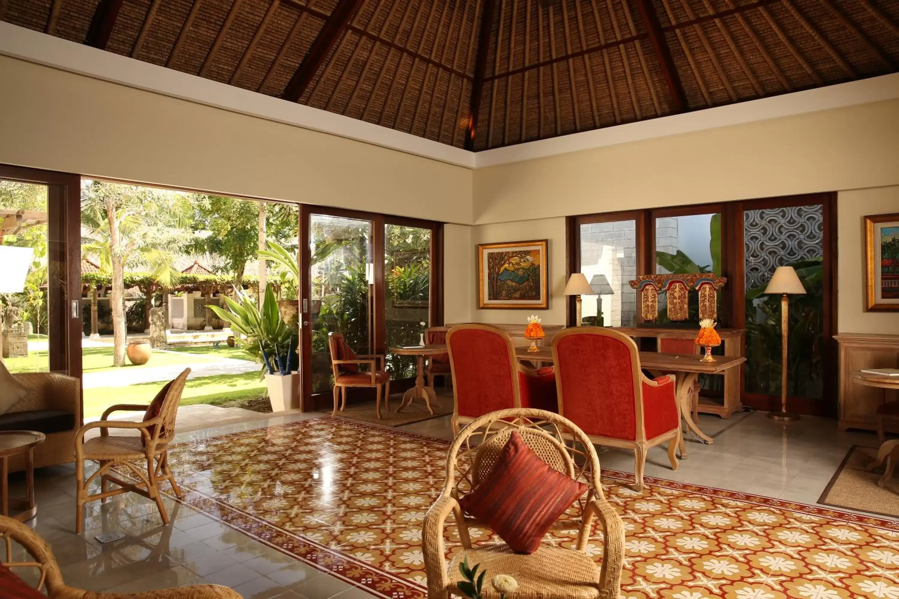 Lobby or reception in Sudamala Resort, Sanur, Bali Lobby or reception in Sudamala Resort, Sanur, Bali