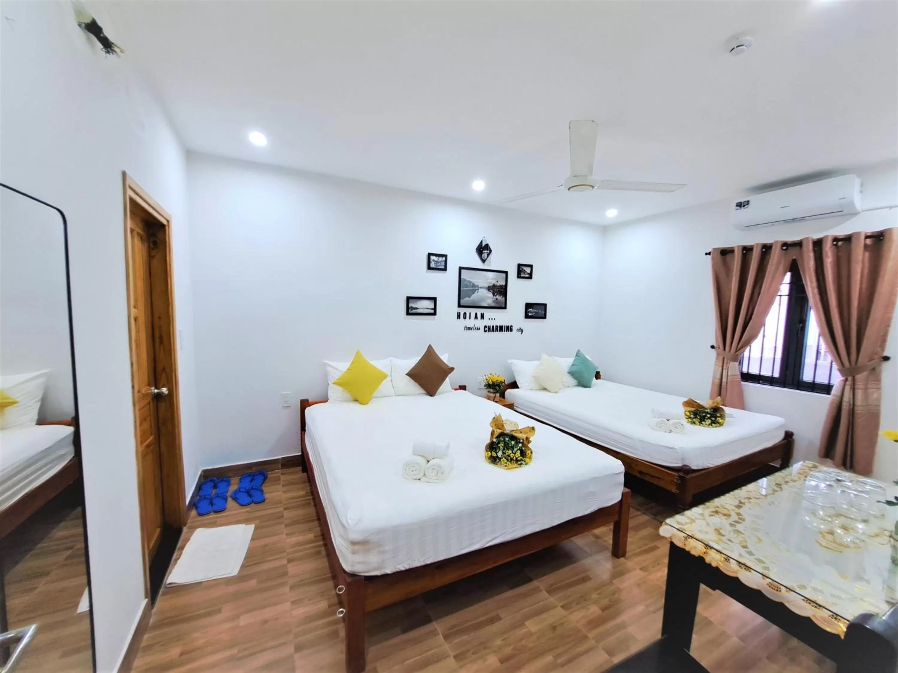 Photo of the whole room, Bed in GREEN TOWN hotel HỘI AN