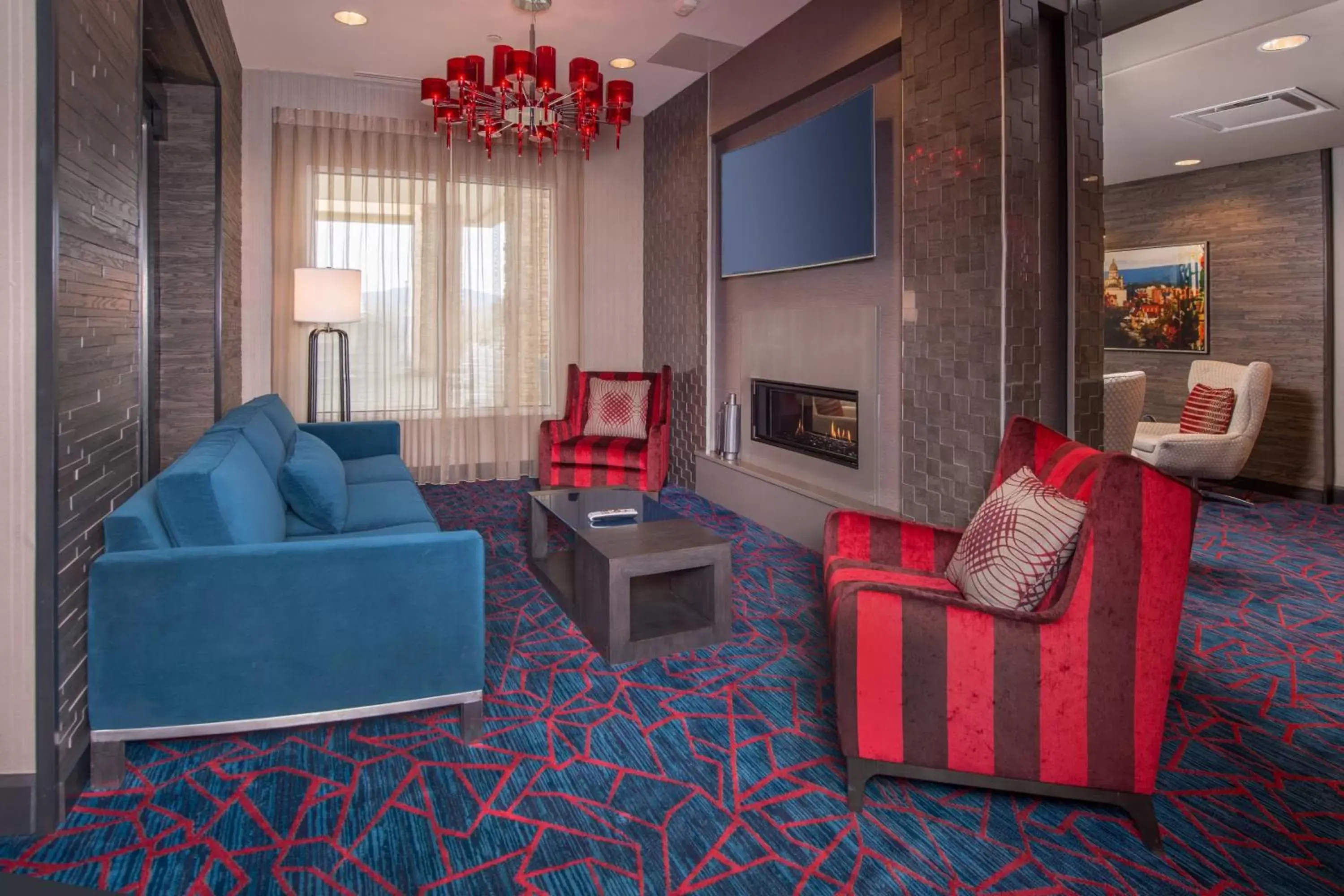 Lobby or reception, Seating Area in Fairfield Inn & Suites by Marriott Altoona