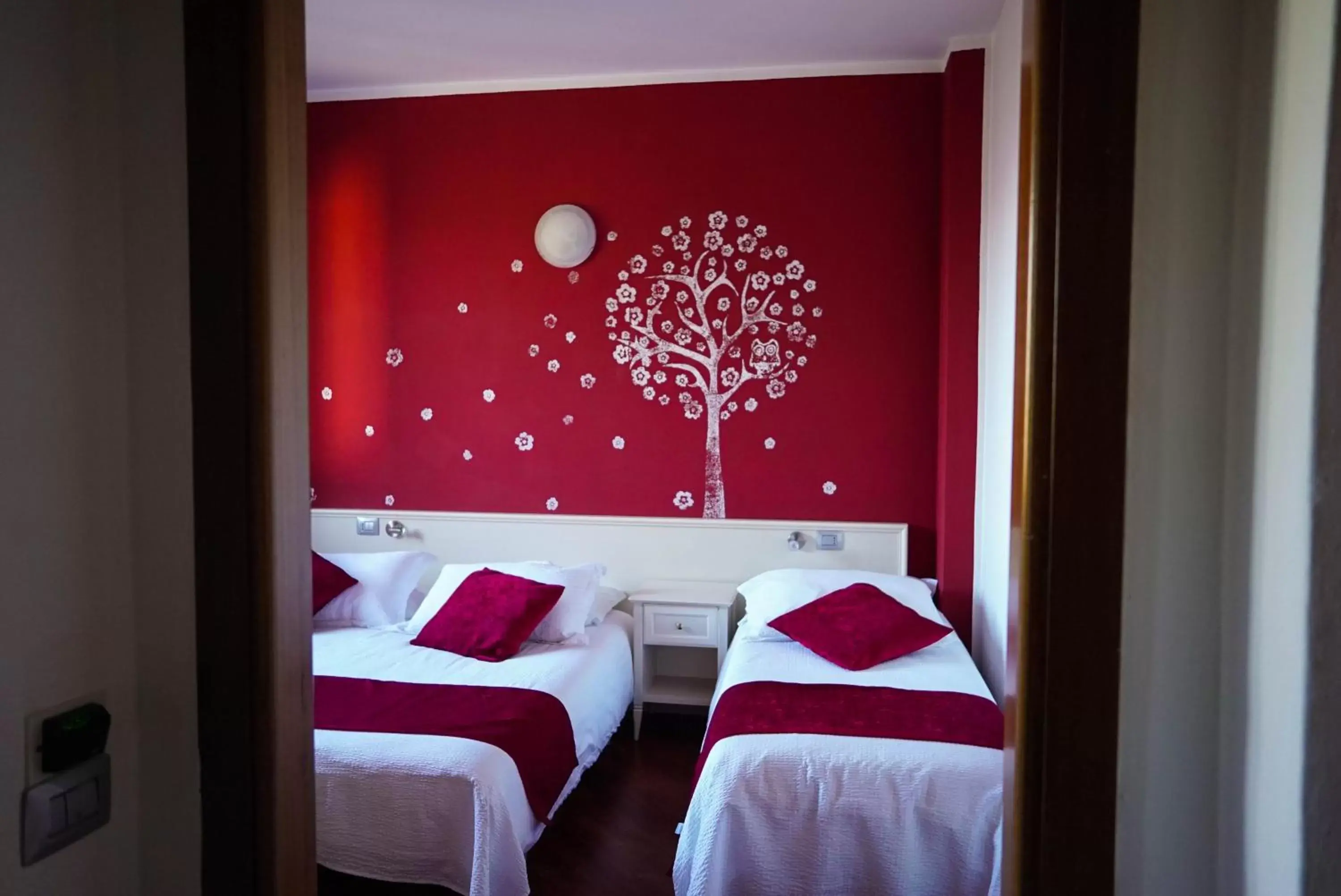 Bedroom, Bed in Hotel Il Crinale