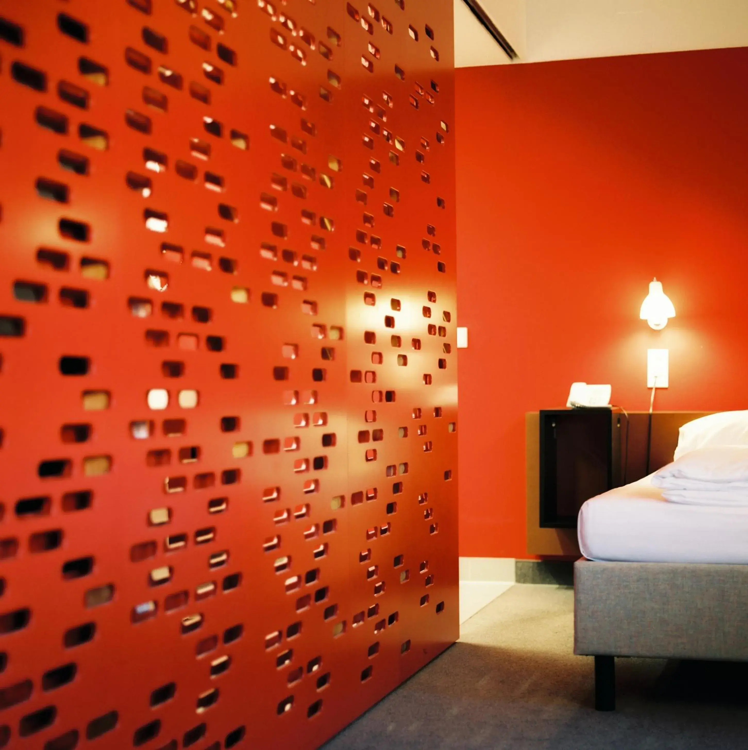 Bed in Kyriad Vienna Altmannsdorf Bed in Kyriad Vienna Altmannsdorf