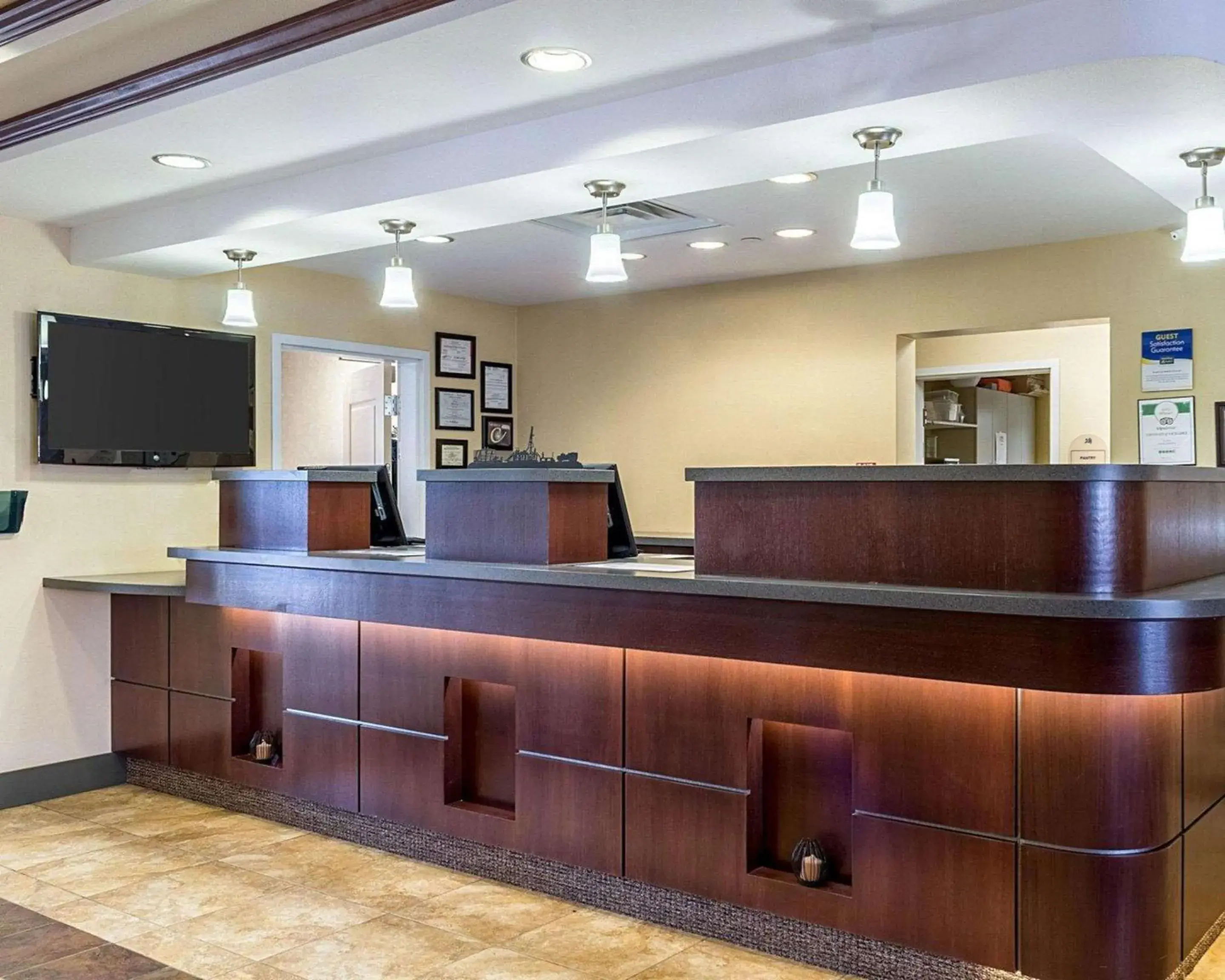 Lobby or reception in MainStay Suites Minot Lobby or reception in MainStay Suites Minot