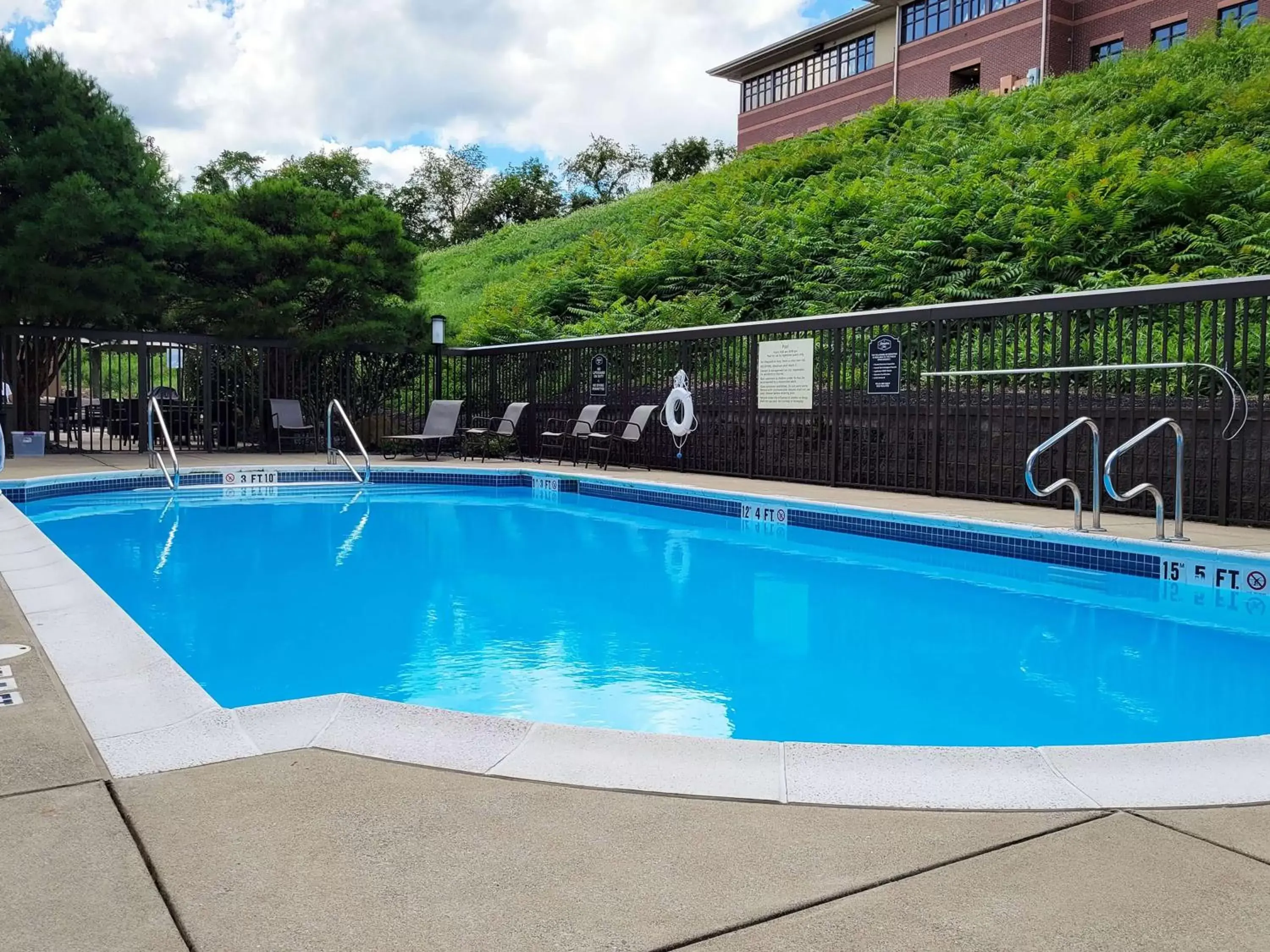 Pool view, Swimming Pool in Hampton Inn Greensburg