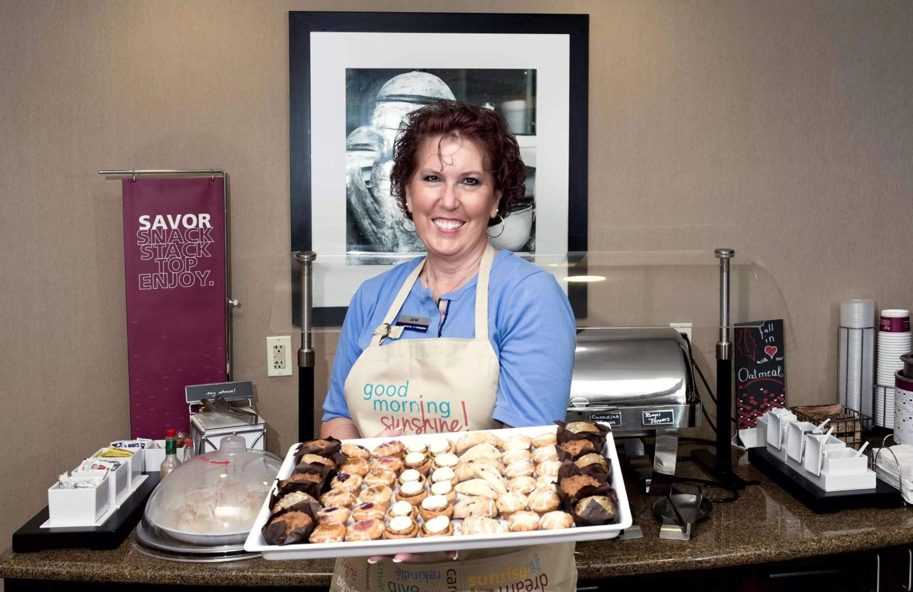 Breakfast in Hampton Inn Statesville