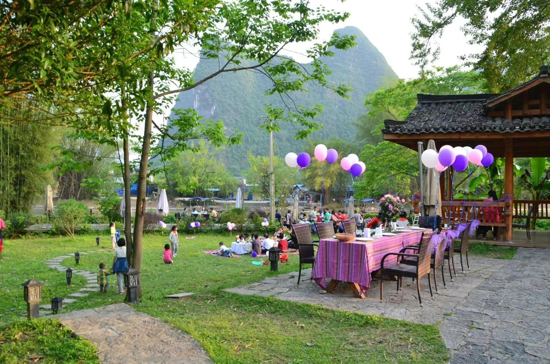 Staff in Yangshuo Moondance Hotel