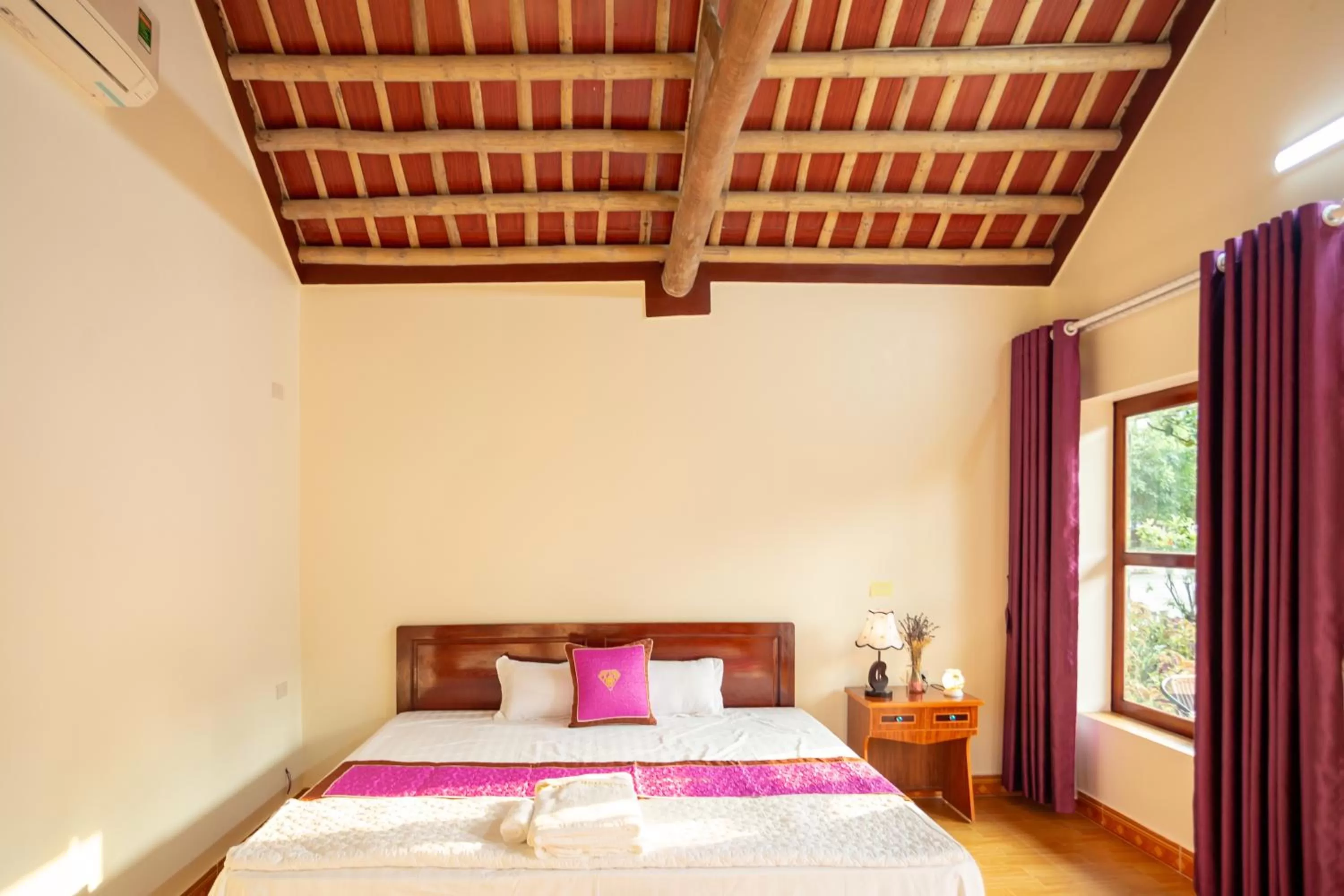 Bed in Ruby Homestay