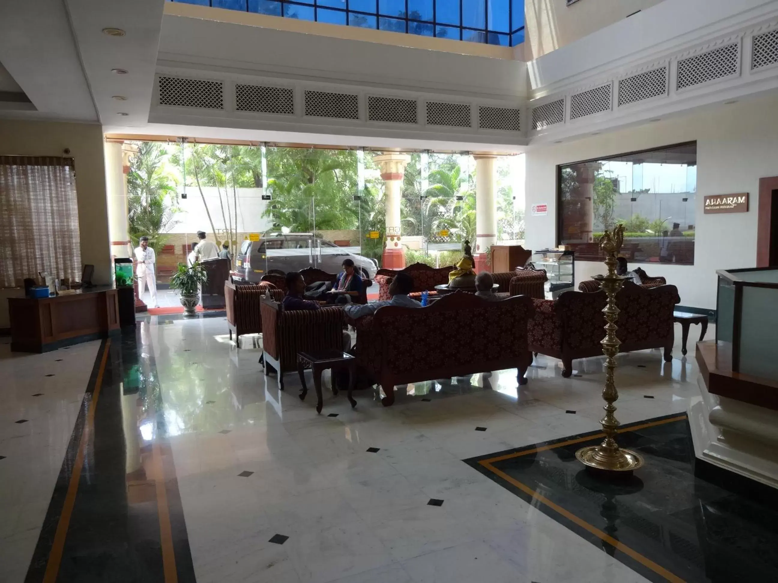 Seating area, Restaurant/Places to Eat in Regency Madurai by GRT Hotels