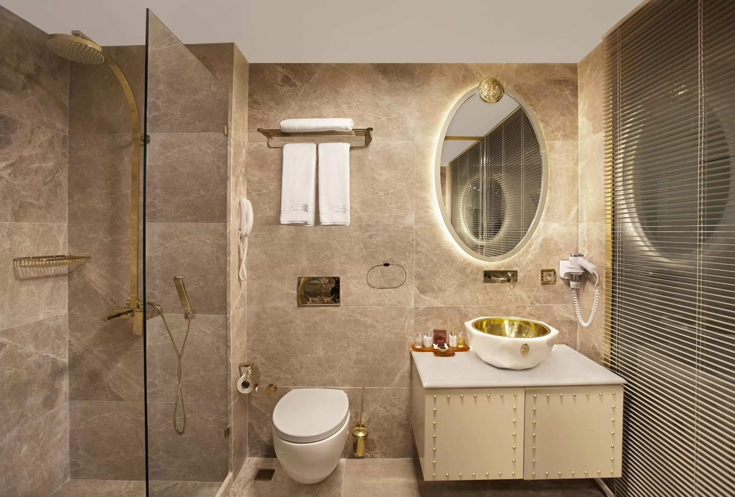 Shower in Sura Design Hotel & Suites