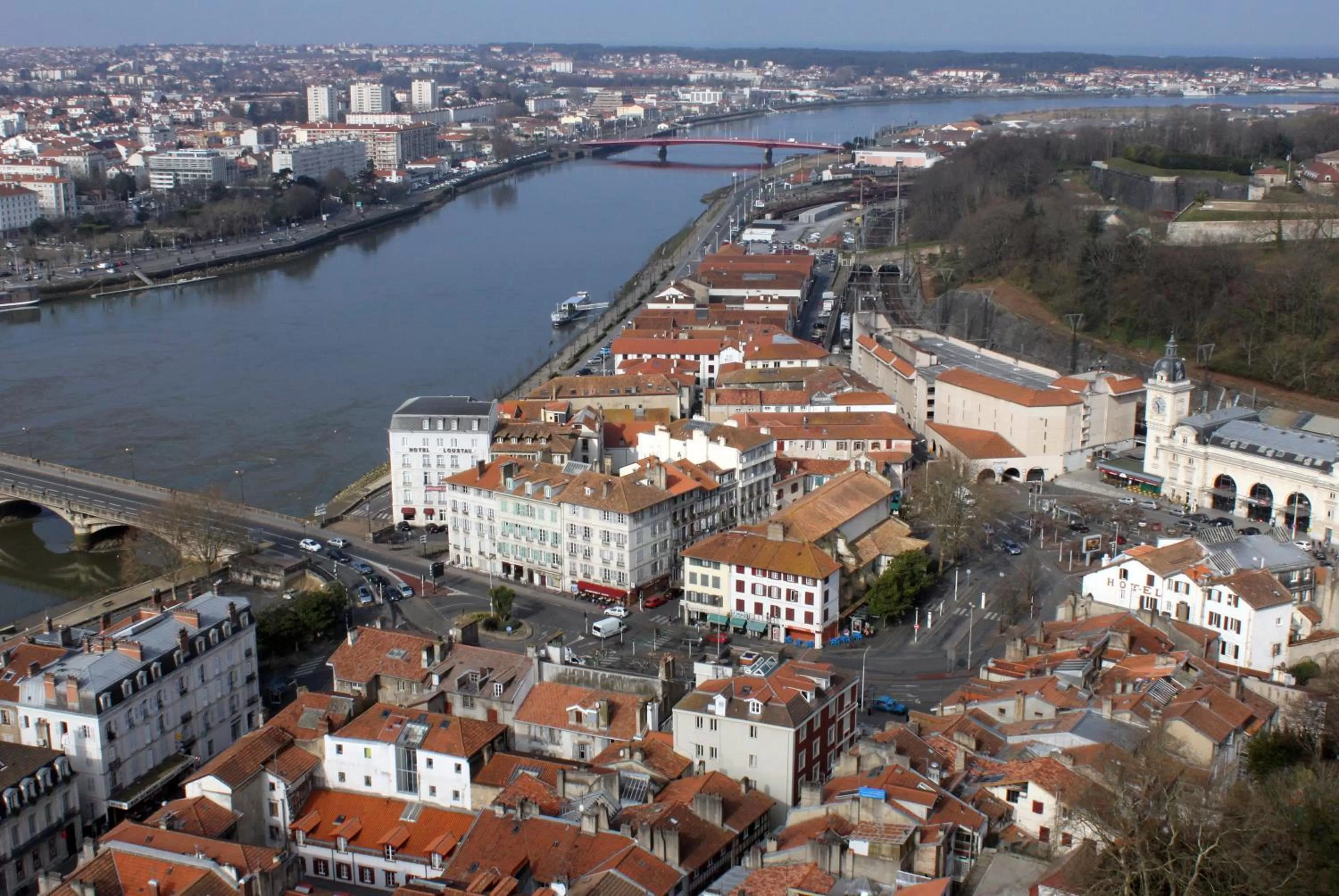 Bird's eye view in Hotel Cote Basque