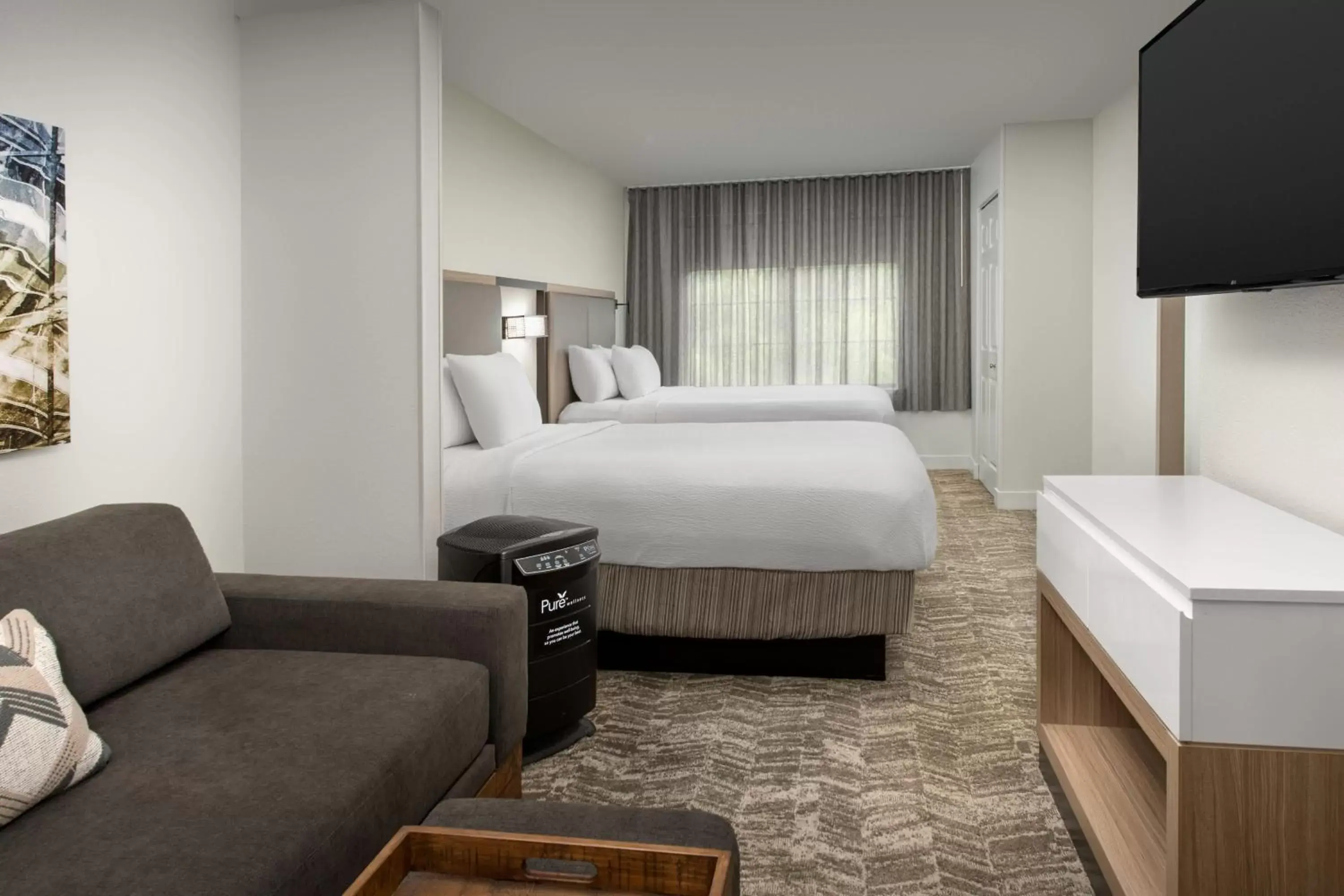 Photo of the whole room, Bed in SpringHill Suites by Marriott Atlanta Buford/Mall of Georgia