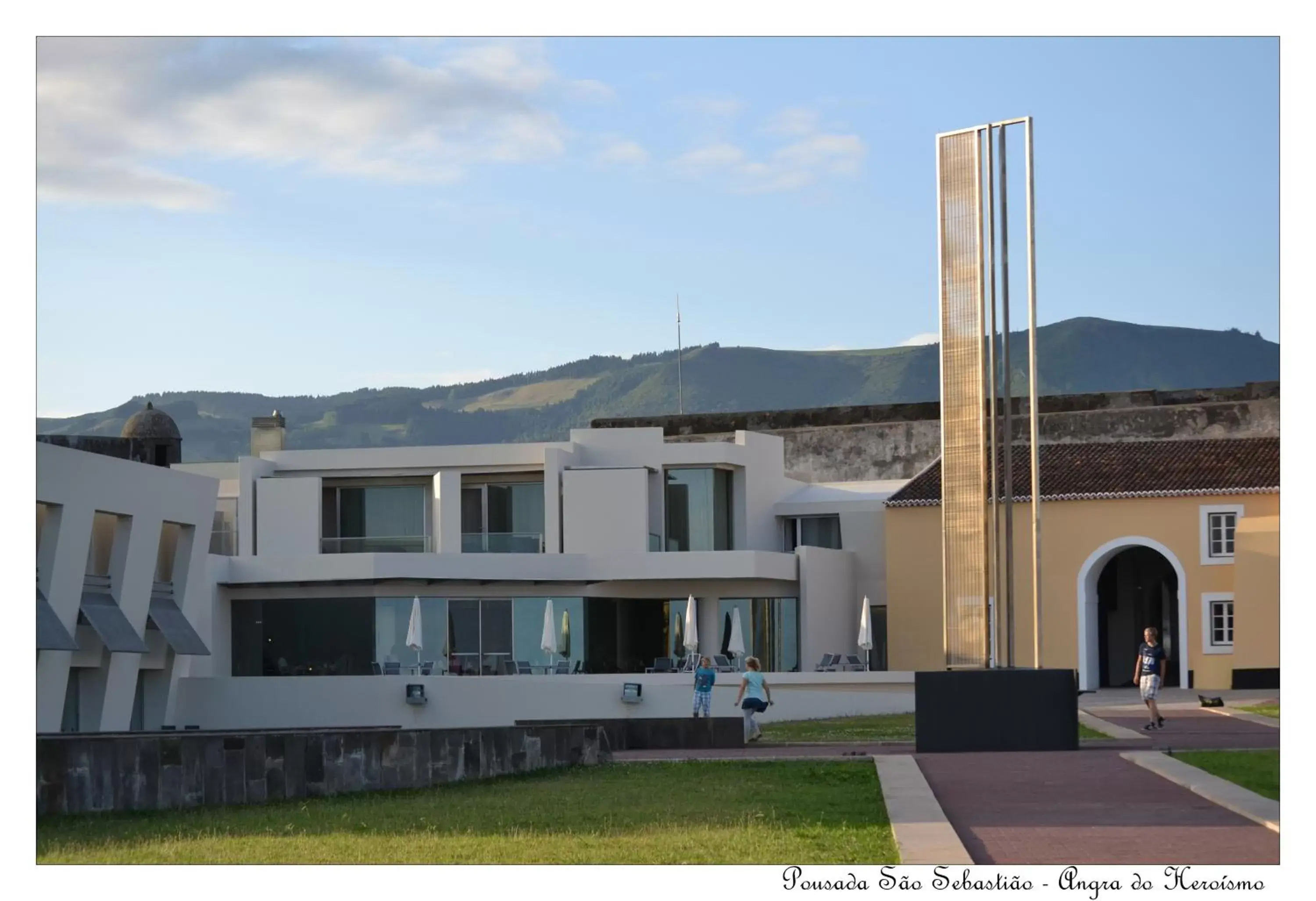 Facade/entrance, Property Building in Pousada de Angra do Heroismo Castelo de S. Sebastiao