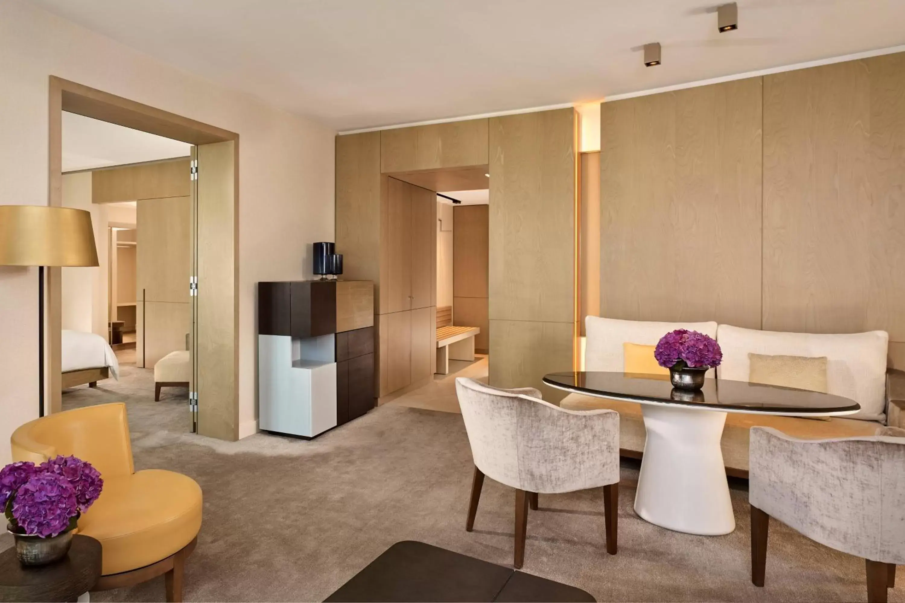 Bedroom, Dining Area in The Ritz-Carlton, Wolfsburg