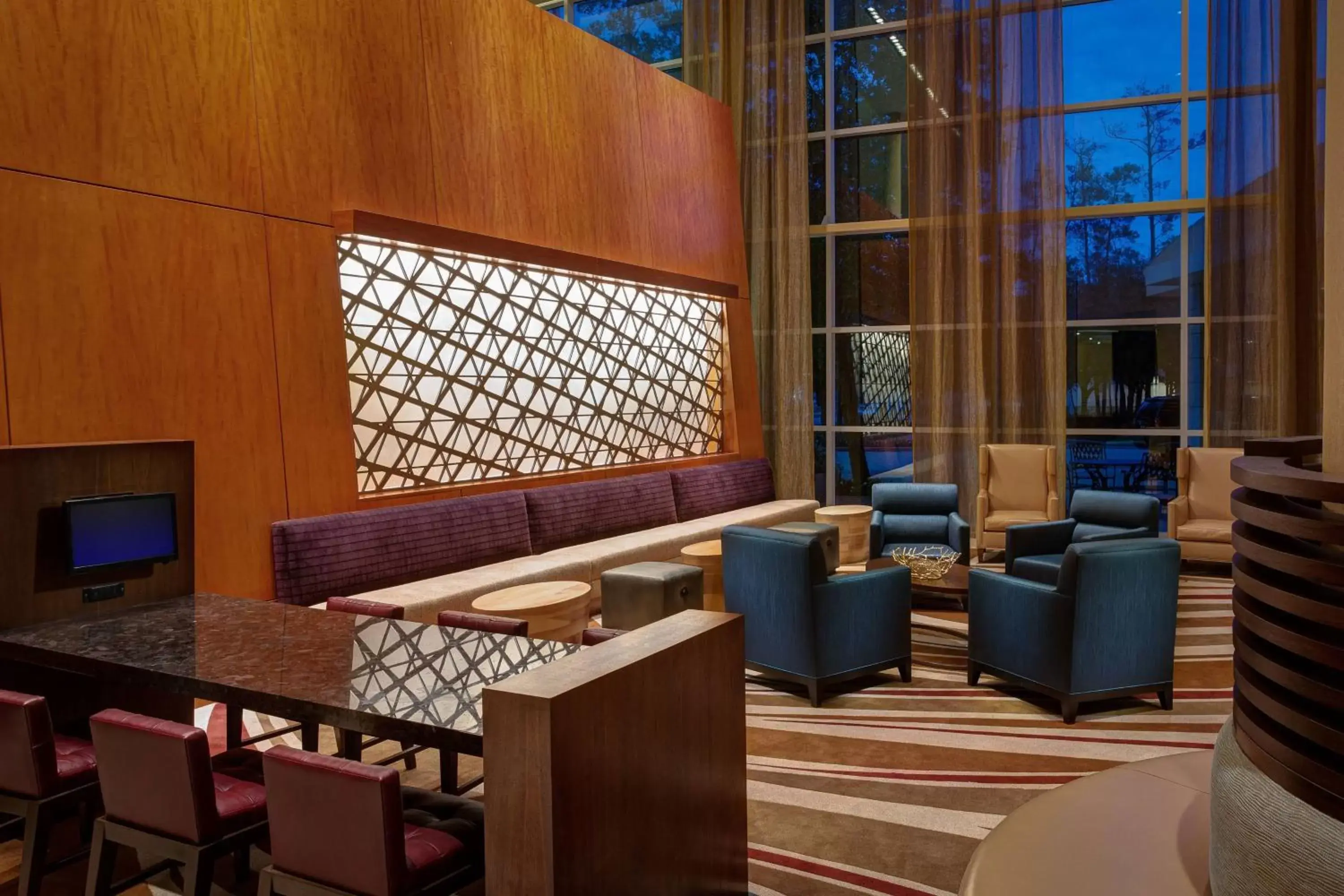 Lobby or reception in The Woodlands Waterway Marriott Hotel and Convention Center