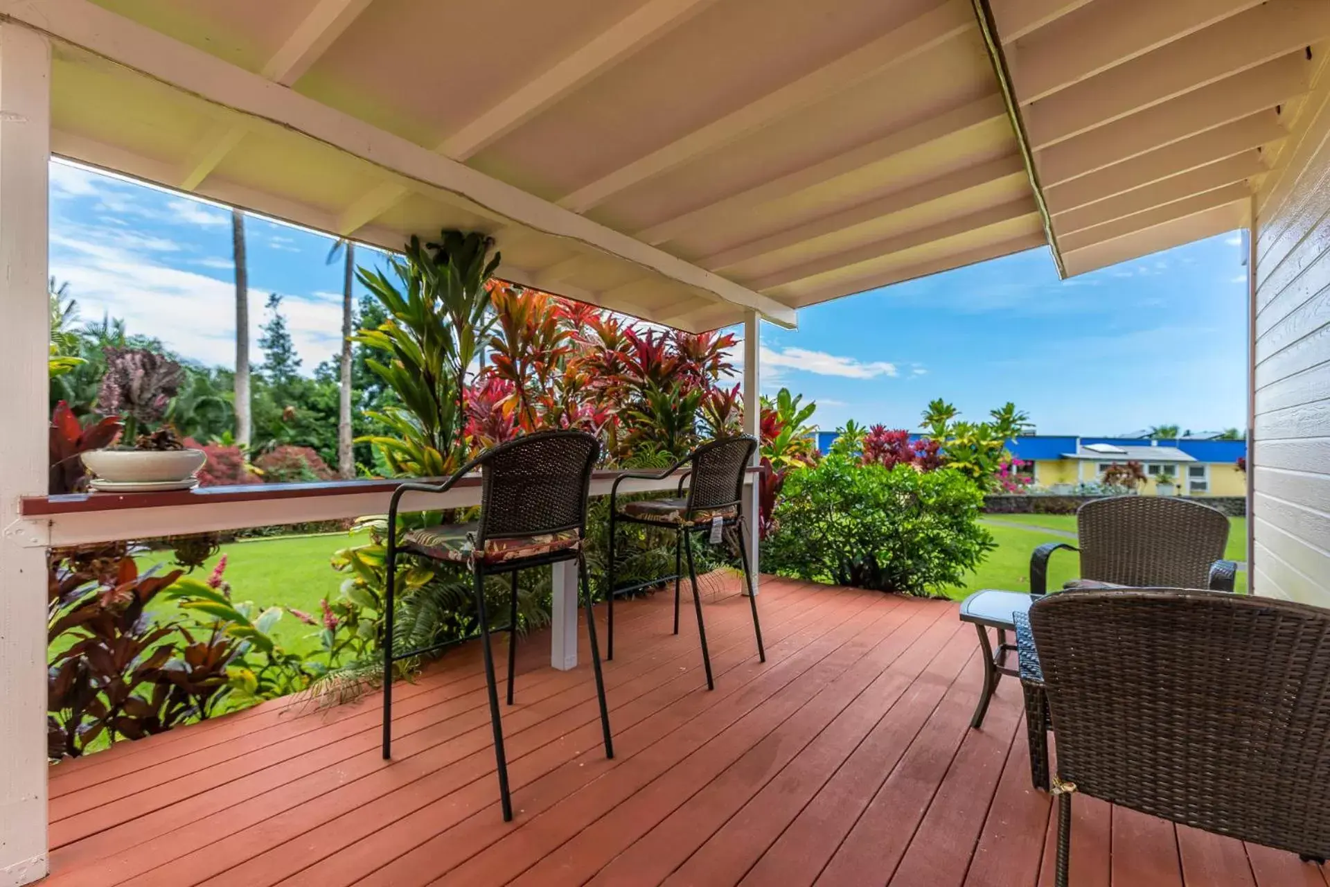 Balcony/Terrace in Luana Inn