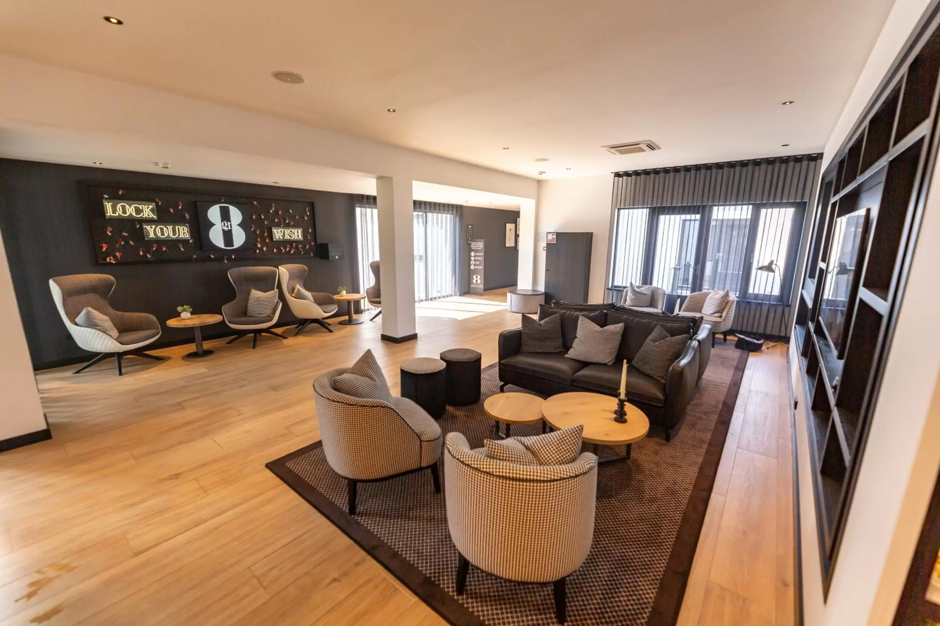 Lobby or reception in Gr8 Hotel Sevenum Lobby or reception in Gr8 Hotel Sevenum