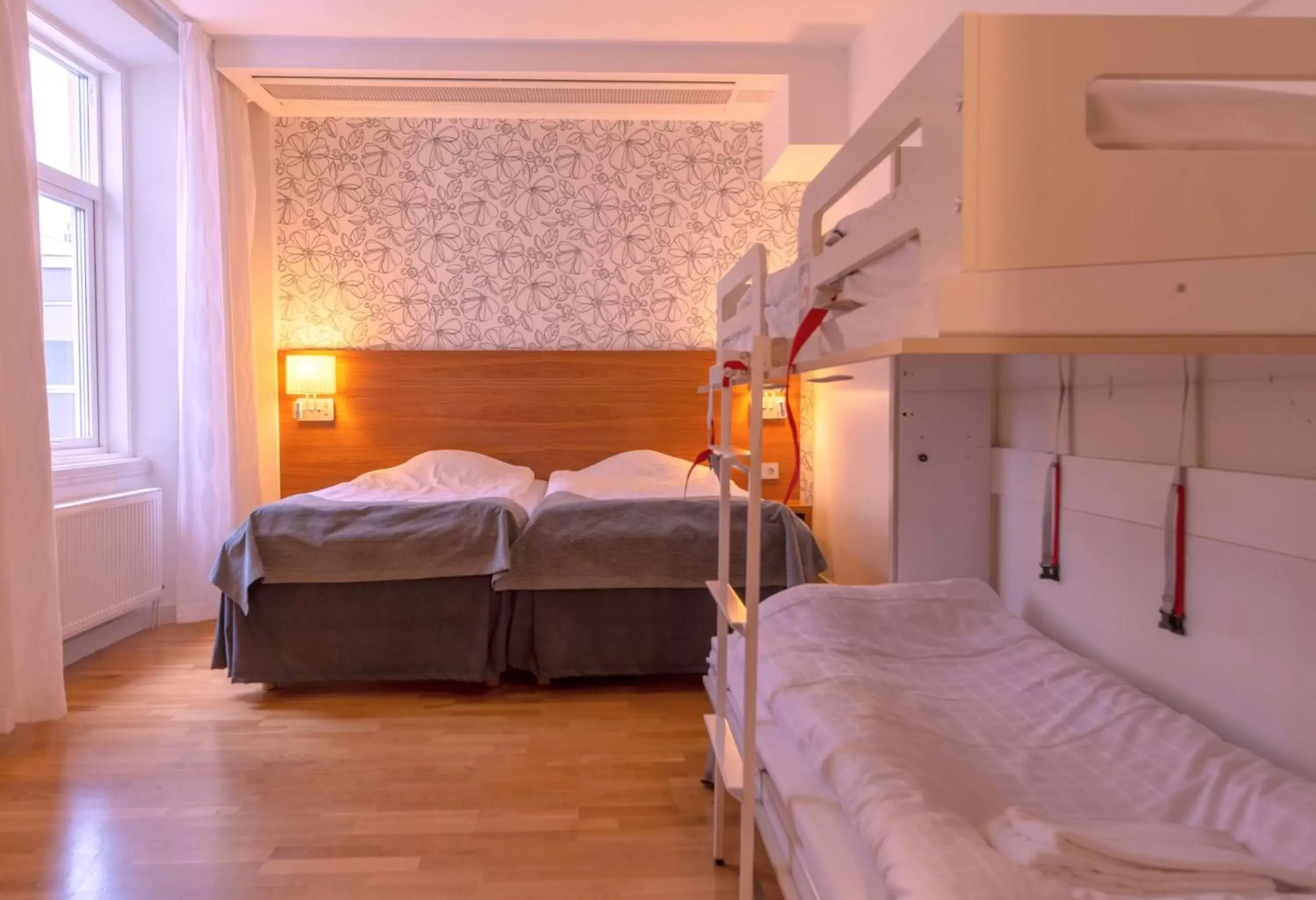 Bedroom in Scandic Hallandia