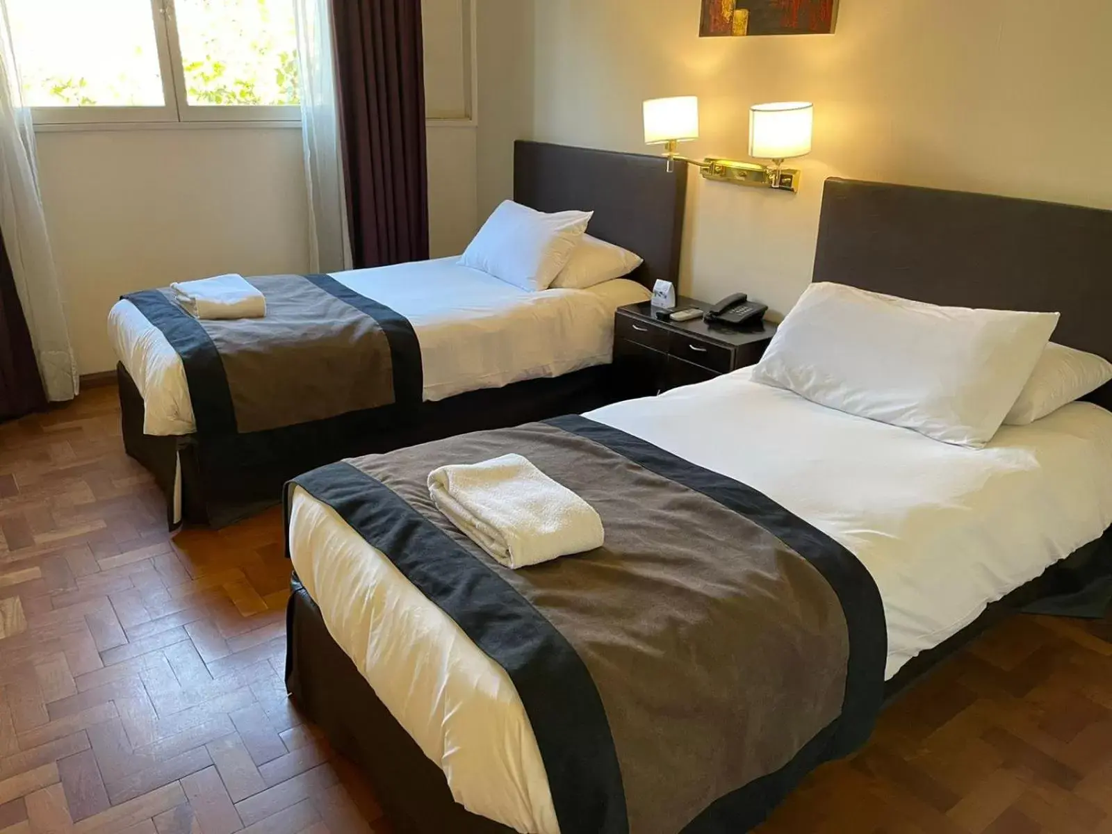 Bed in Hotel Mendoza