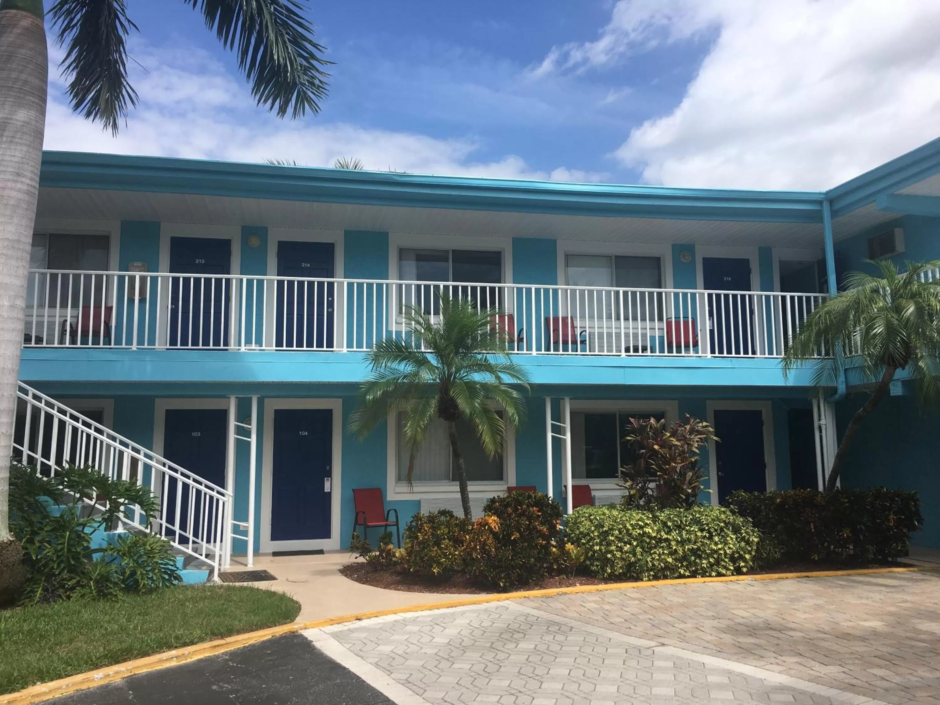 Property building in Bayside Inn and Marina