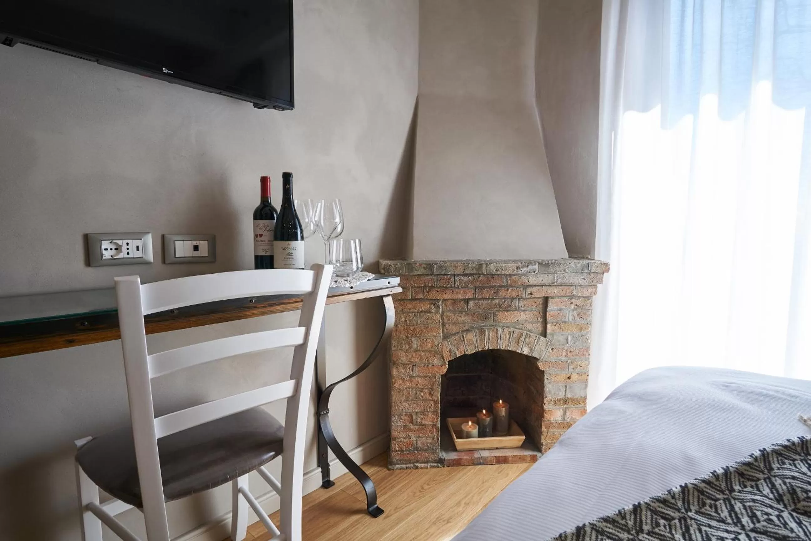 Bed in Relais Villa Miraglia