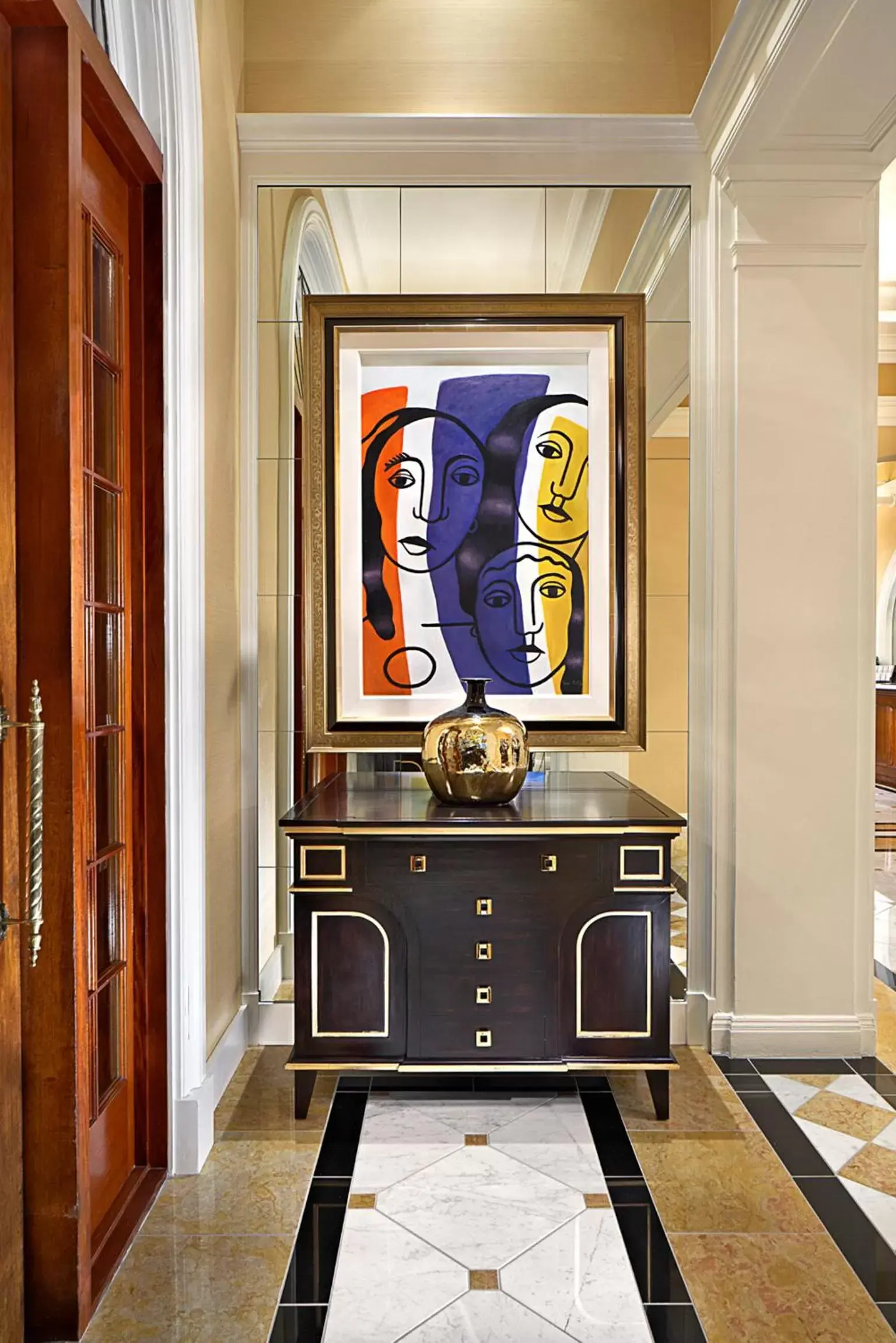 Lobby or reception in Grande Colonial La Jolla Lobby or reception in Grande Colonial La Jolla