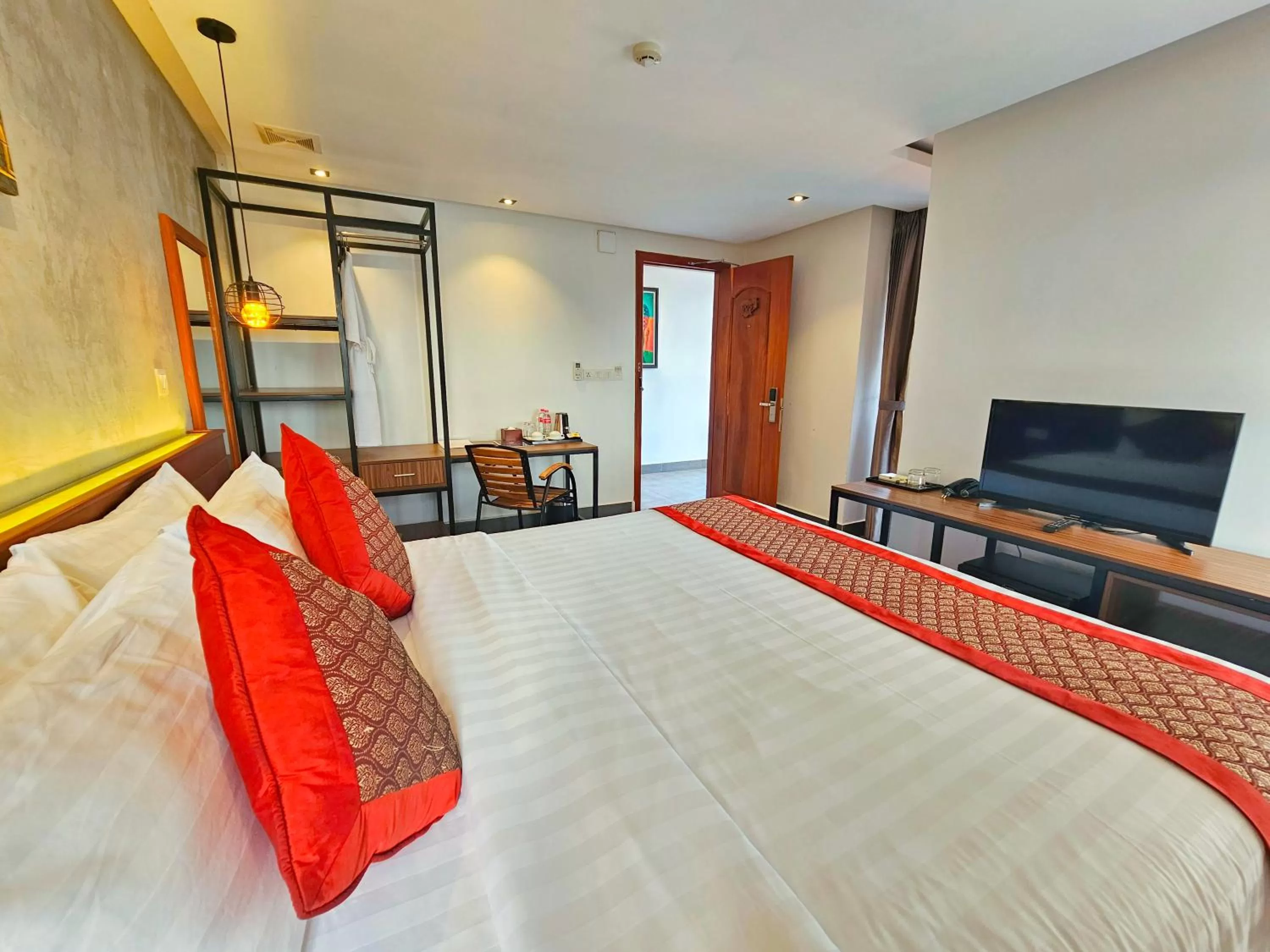 Bed in Le Botum Hotel