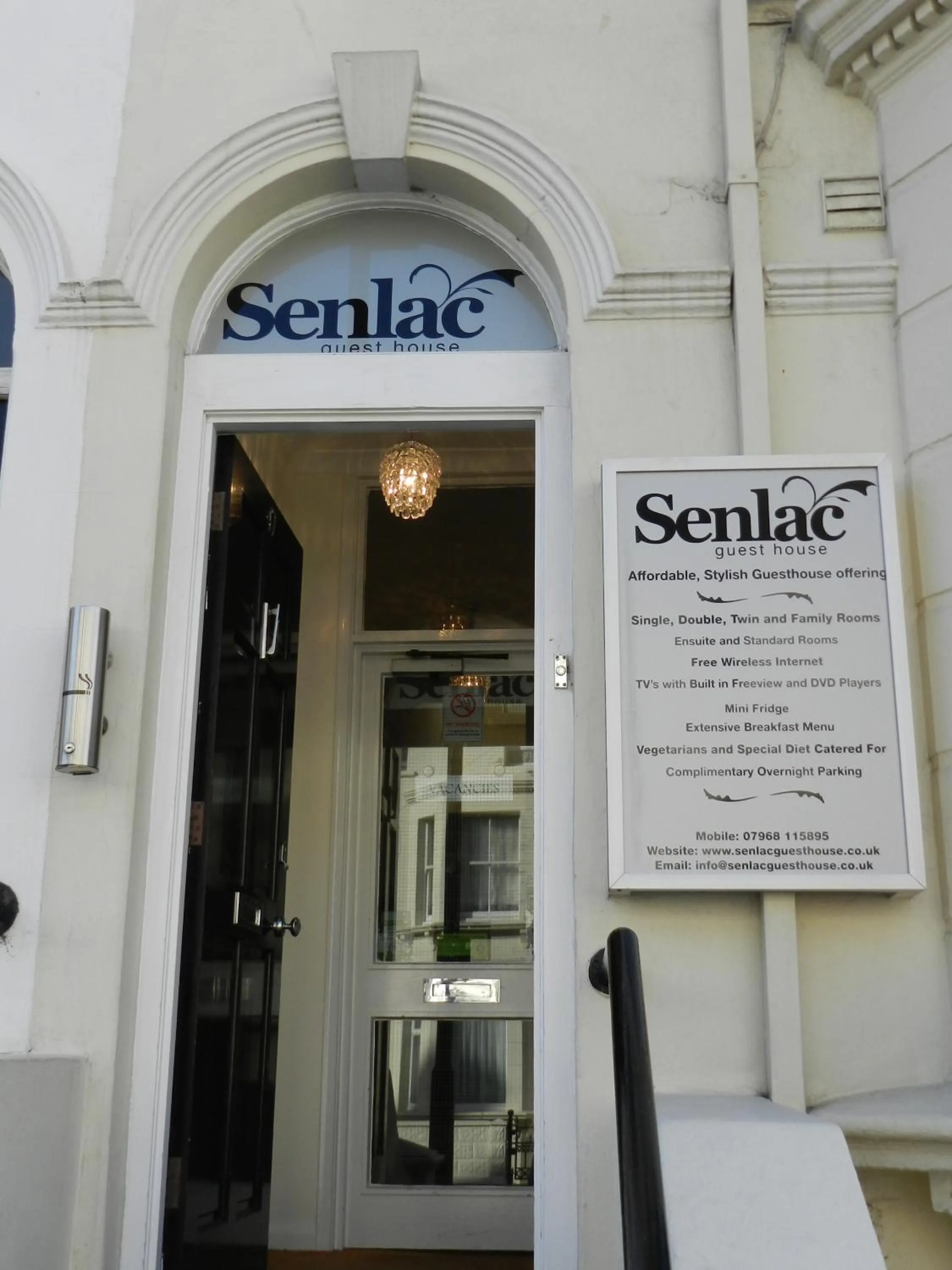 Facade/entrance in Senlac Guesthouse